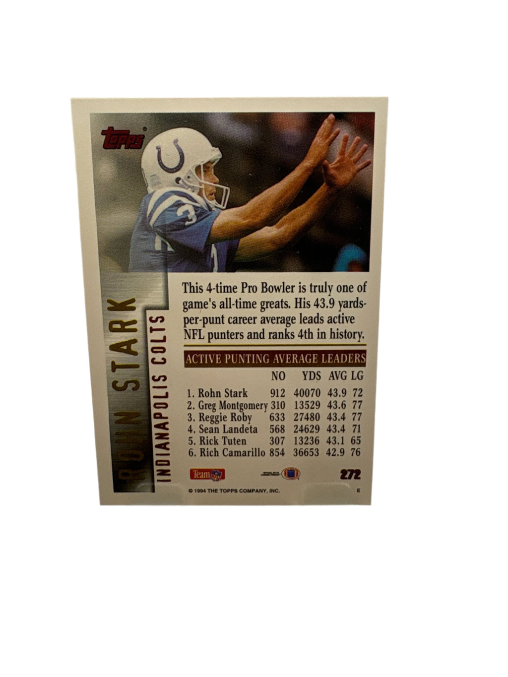 Topps Rohn Stark