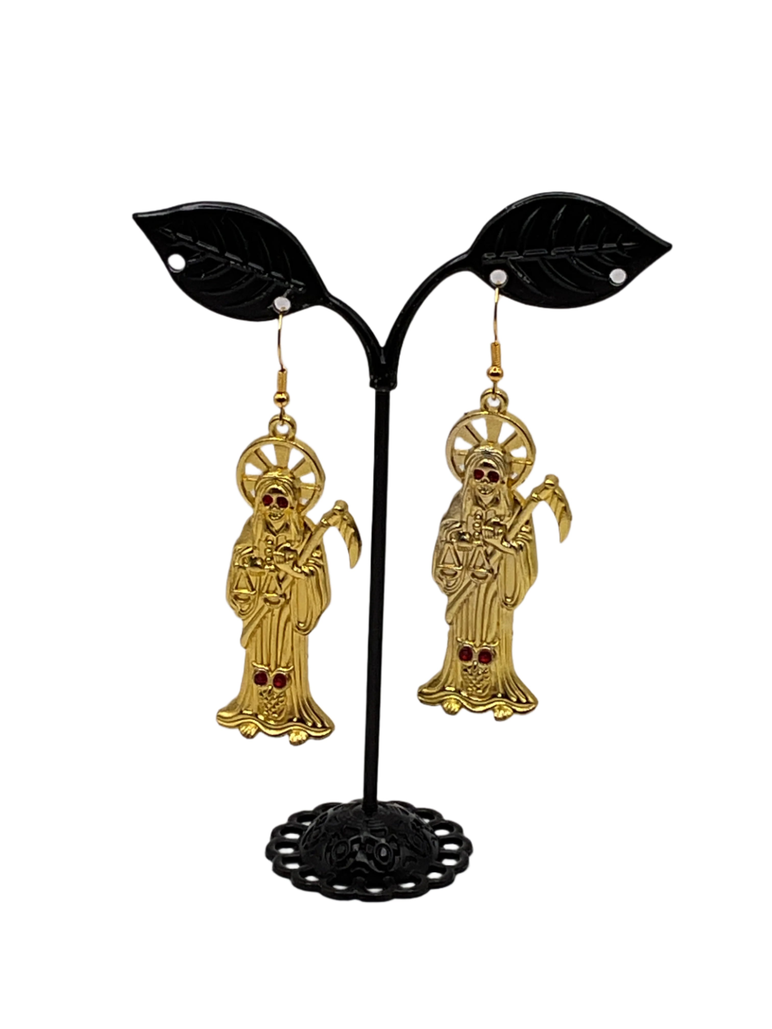 Grim Reaper Earrings