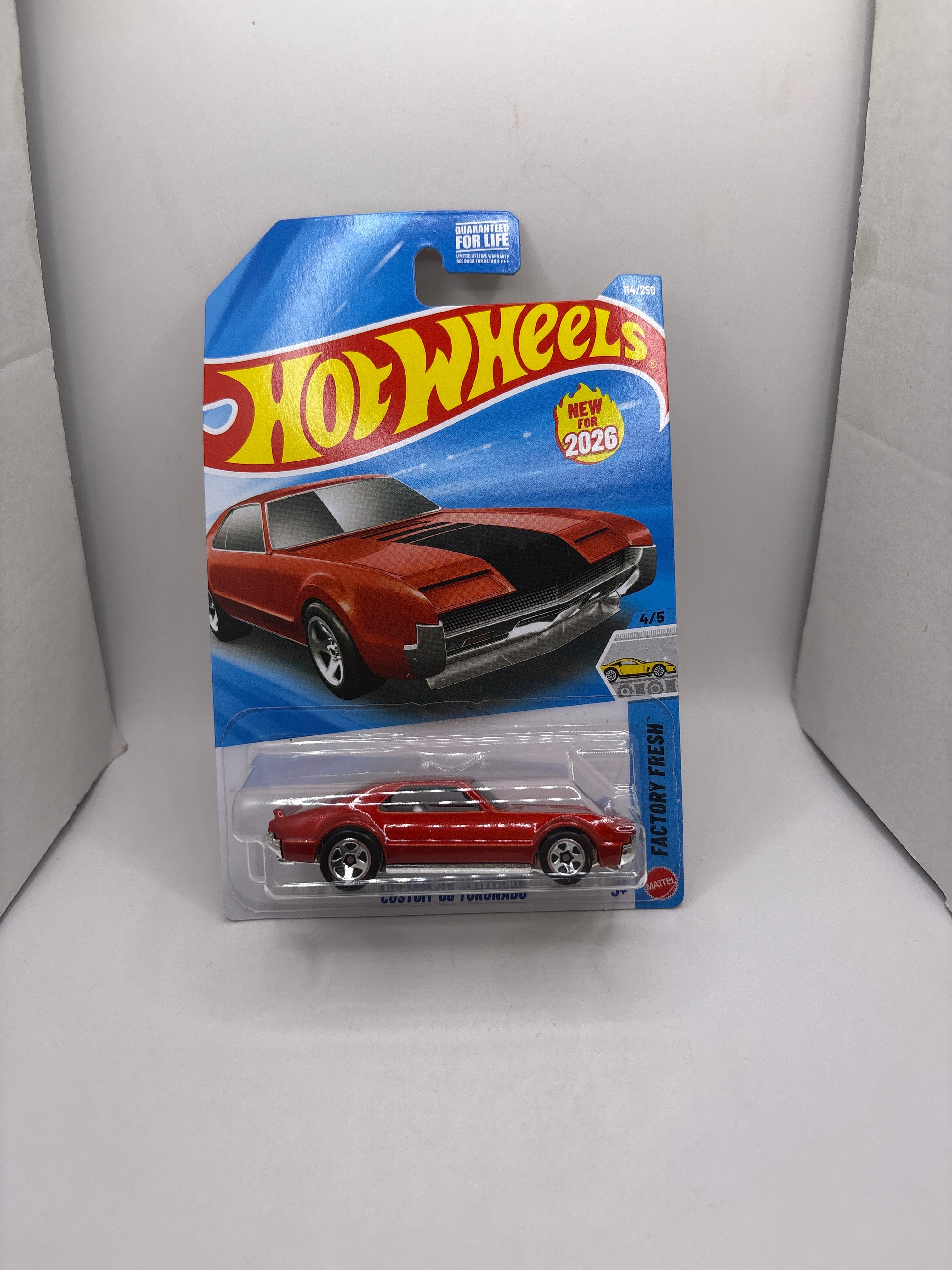 Hot Wheels Custom 66 Toronado Diecast Orange