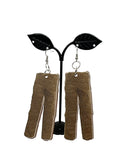 Military Gear Earrings