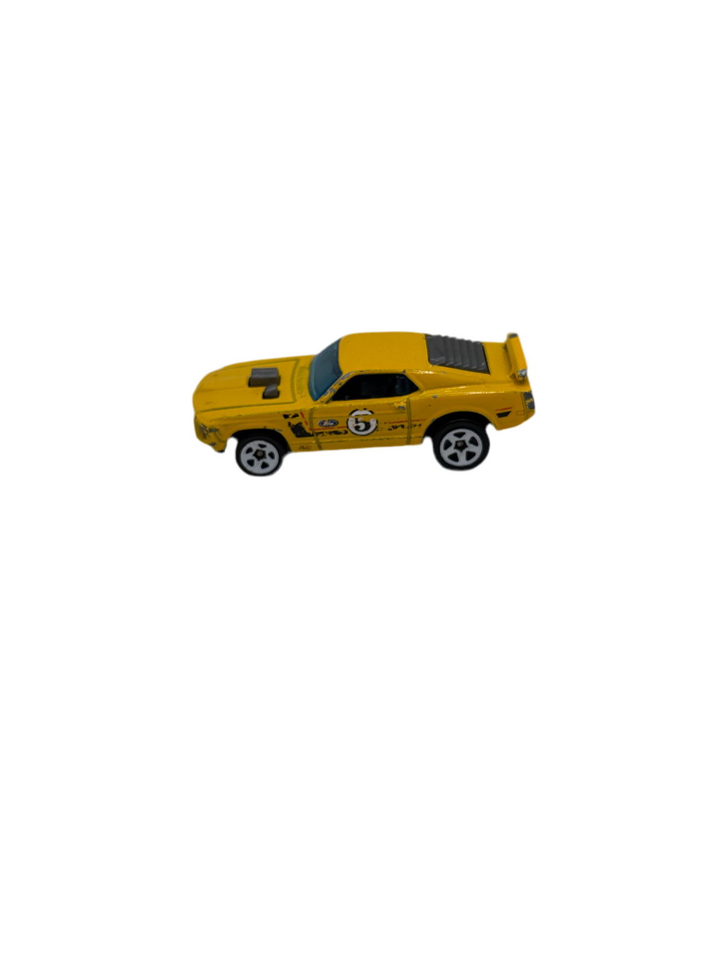 Hot Wheels Mustang Mach 1 Diecast yellow