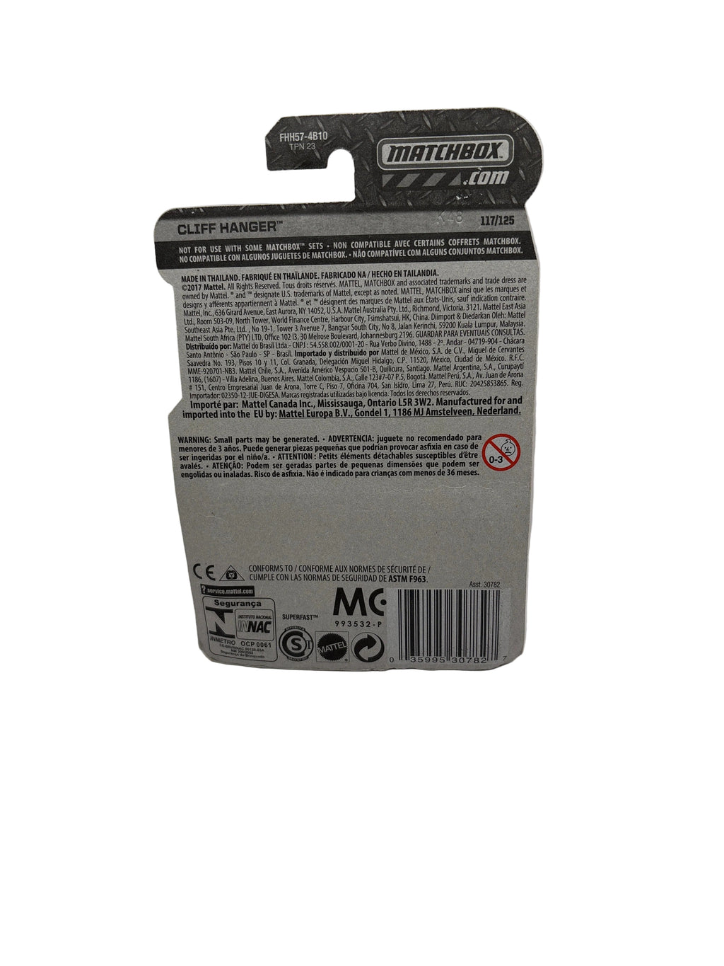 Matchbox Cliff Hanger Diecast black