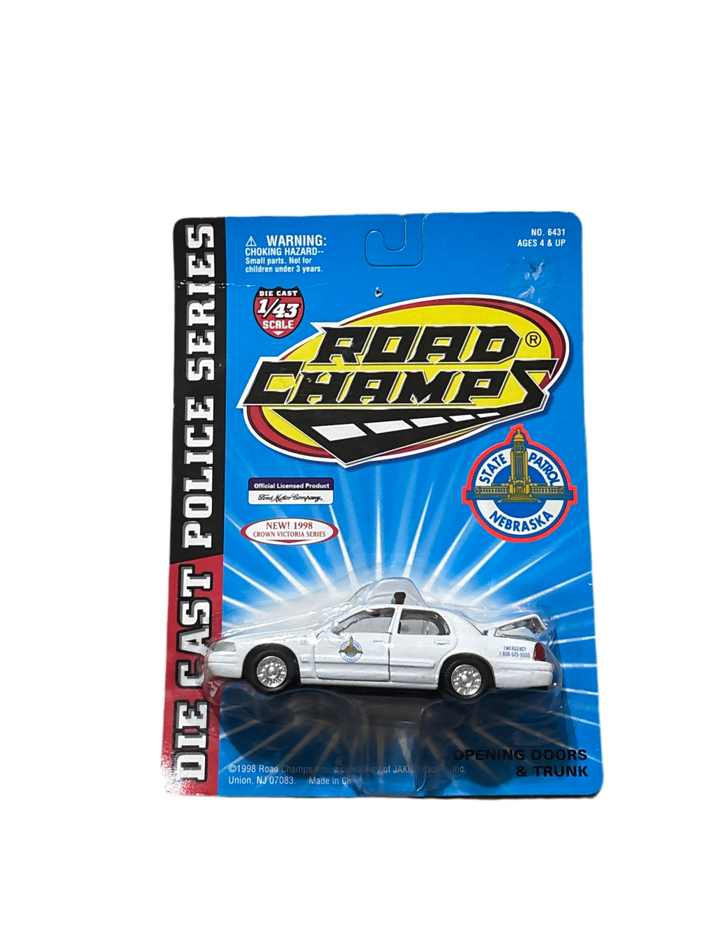 Road Champs Crown Victoria Diecast
