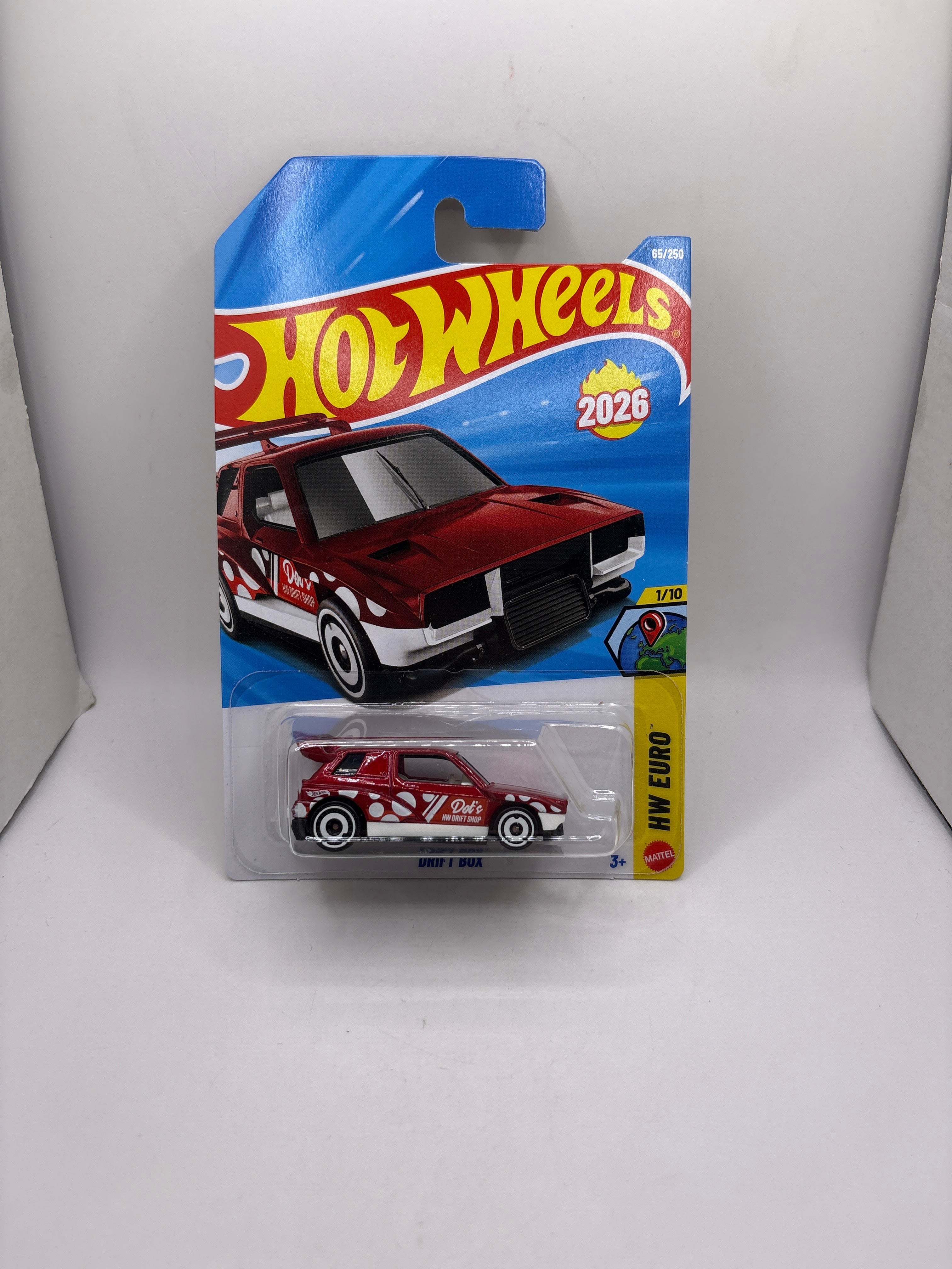 Hot Wheels Drift Box Diecast red