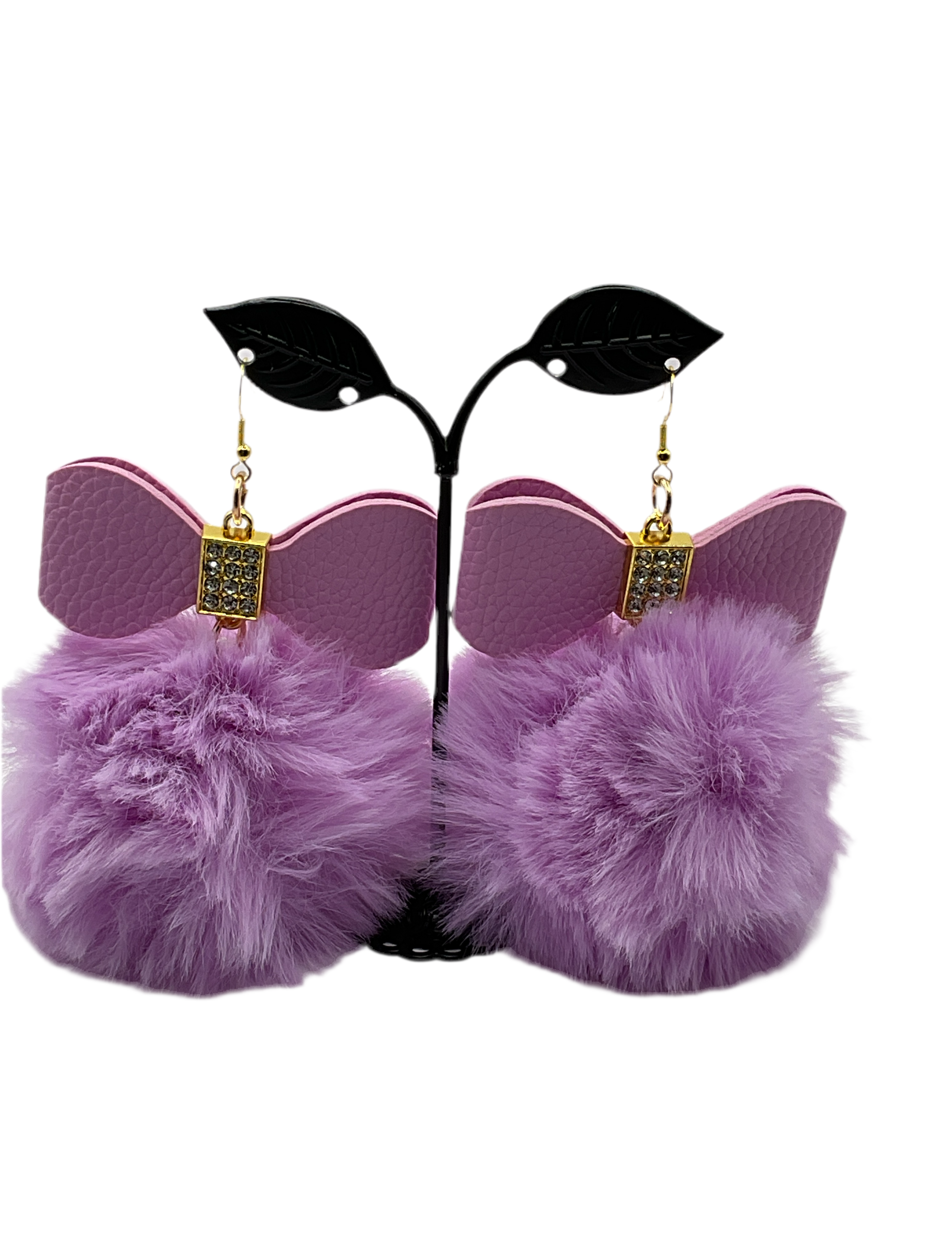 Puff Ball Earrings