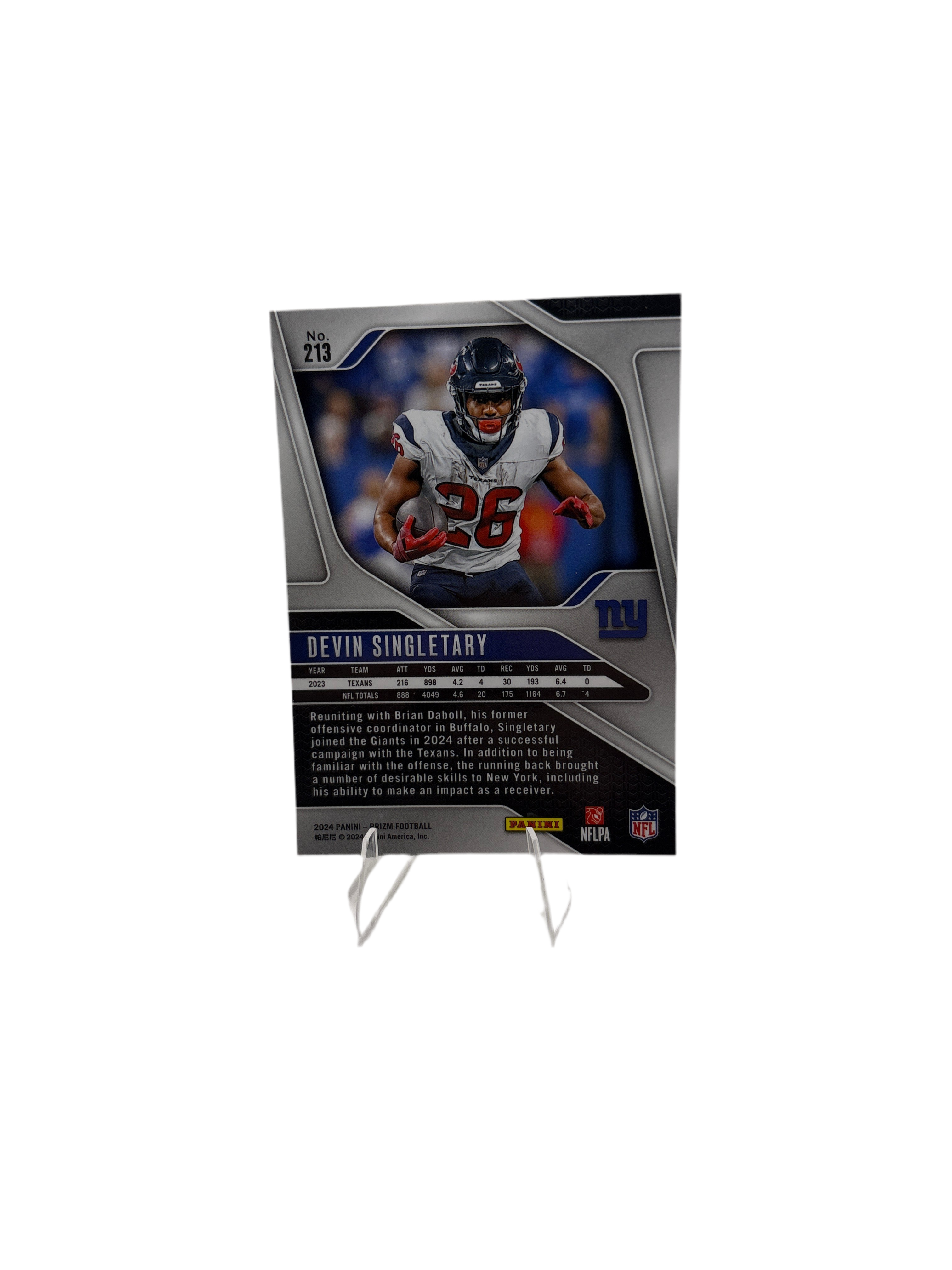 Prizm Devin Singletary
