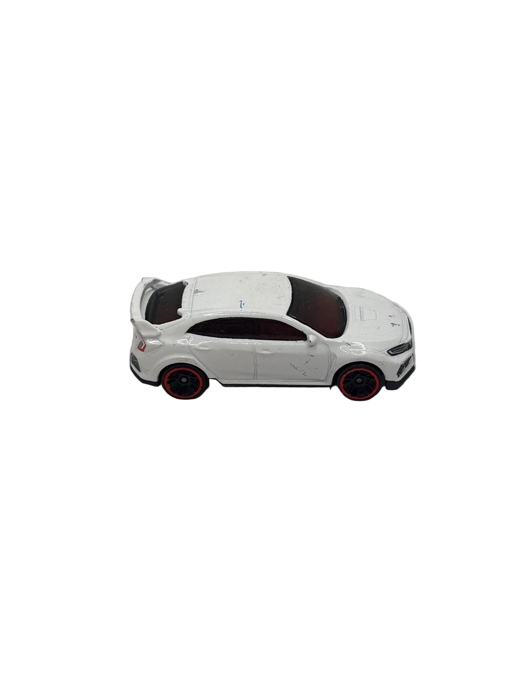 Hot Wheels 2018 Honda Civic Type R Diecast white