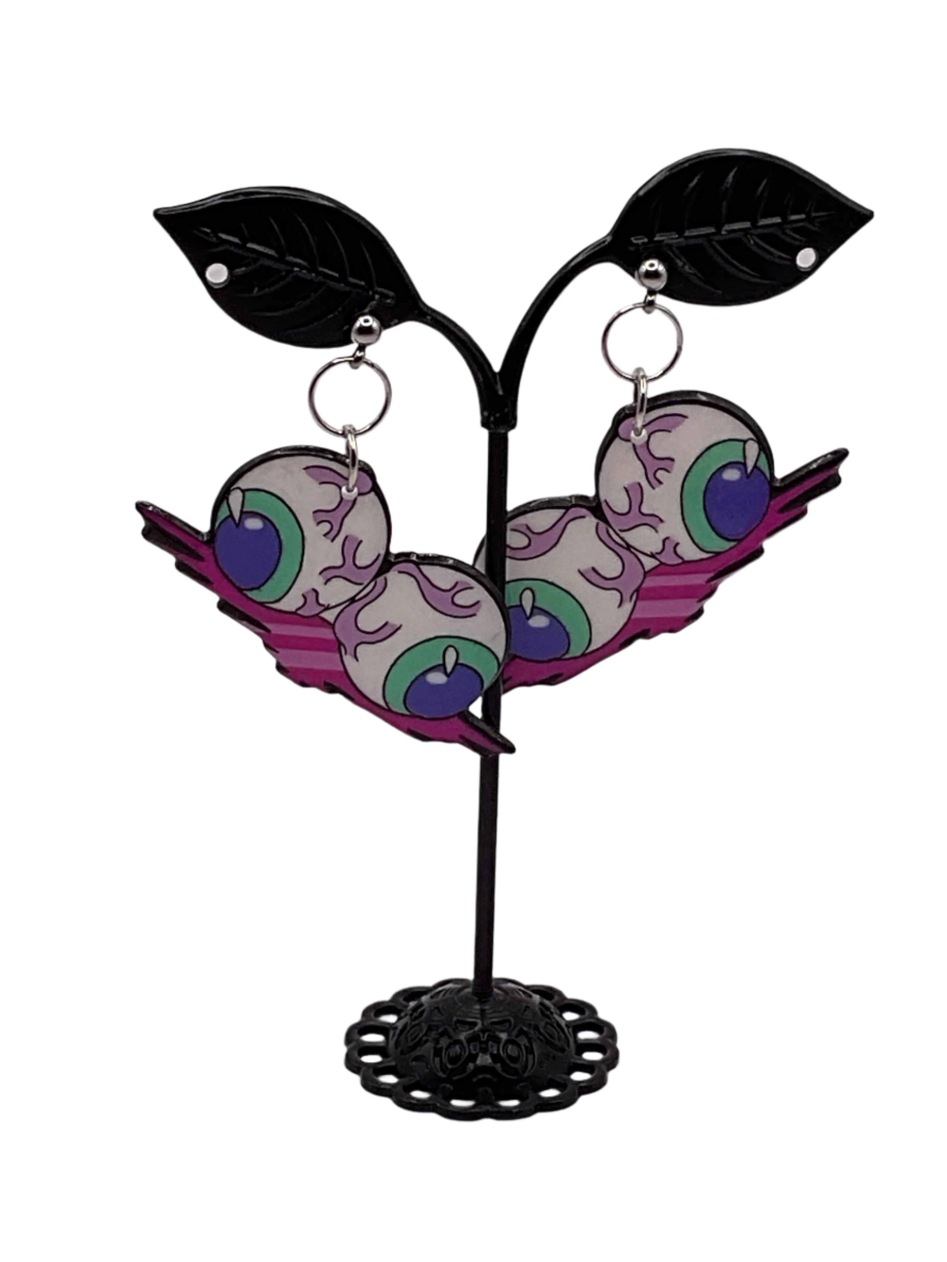 Eye ball earrings
