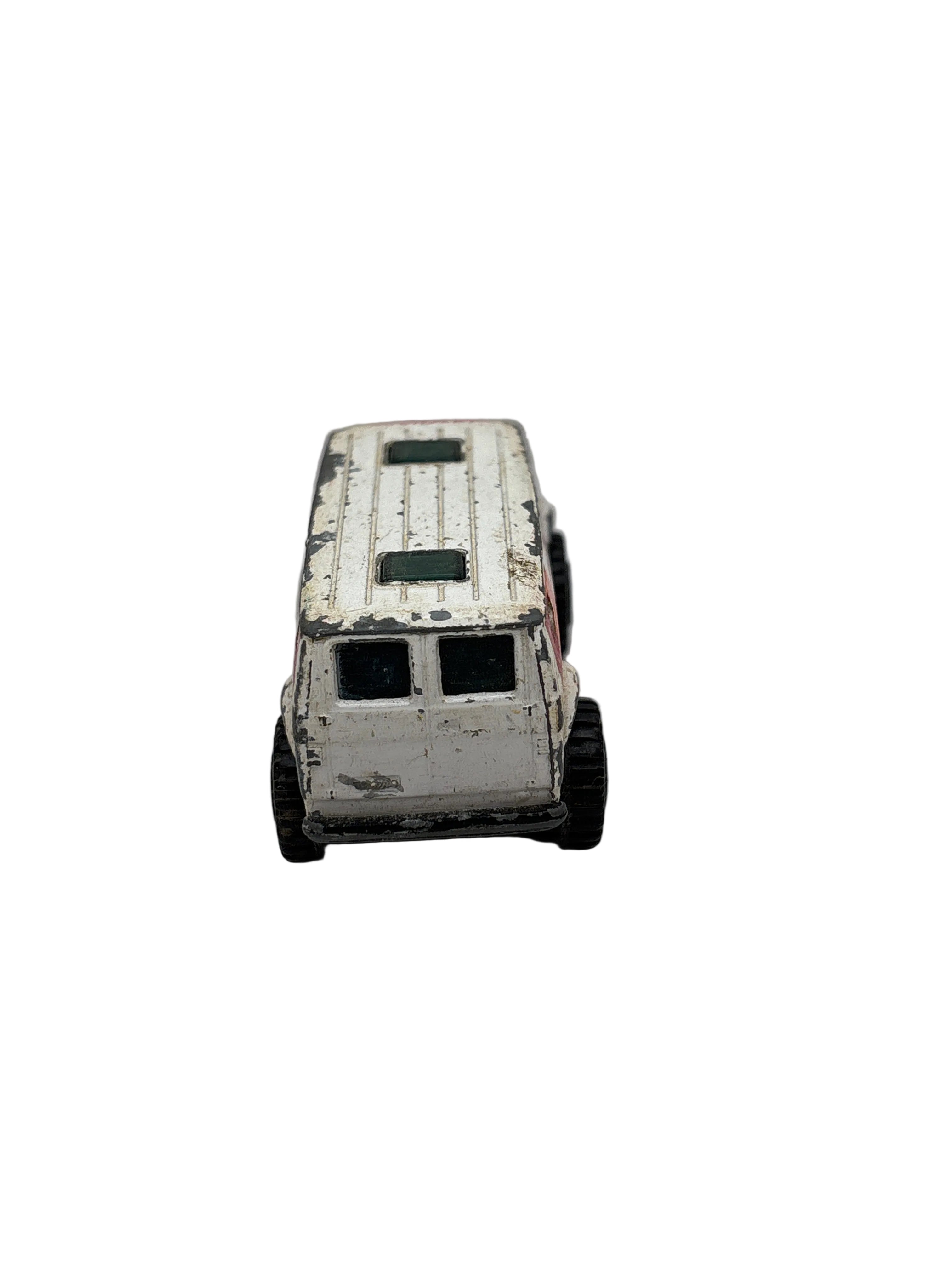 Matchbox 4x4 Chevy Van Diecast white