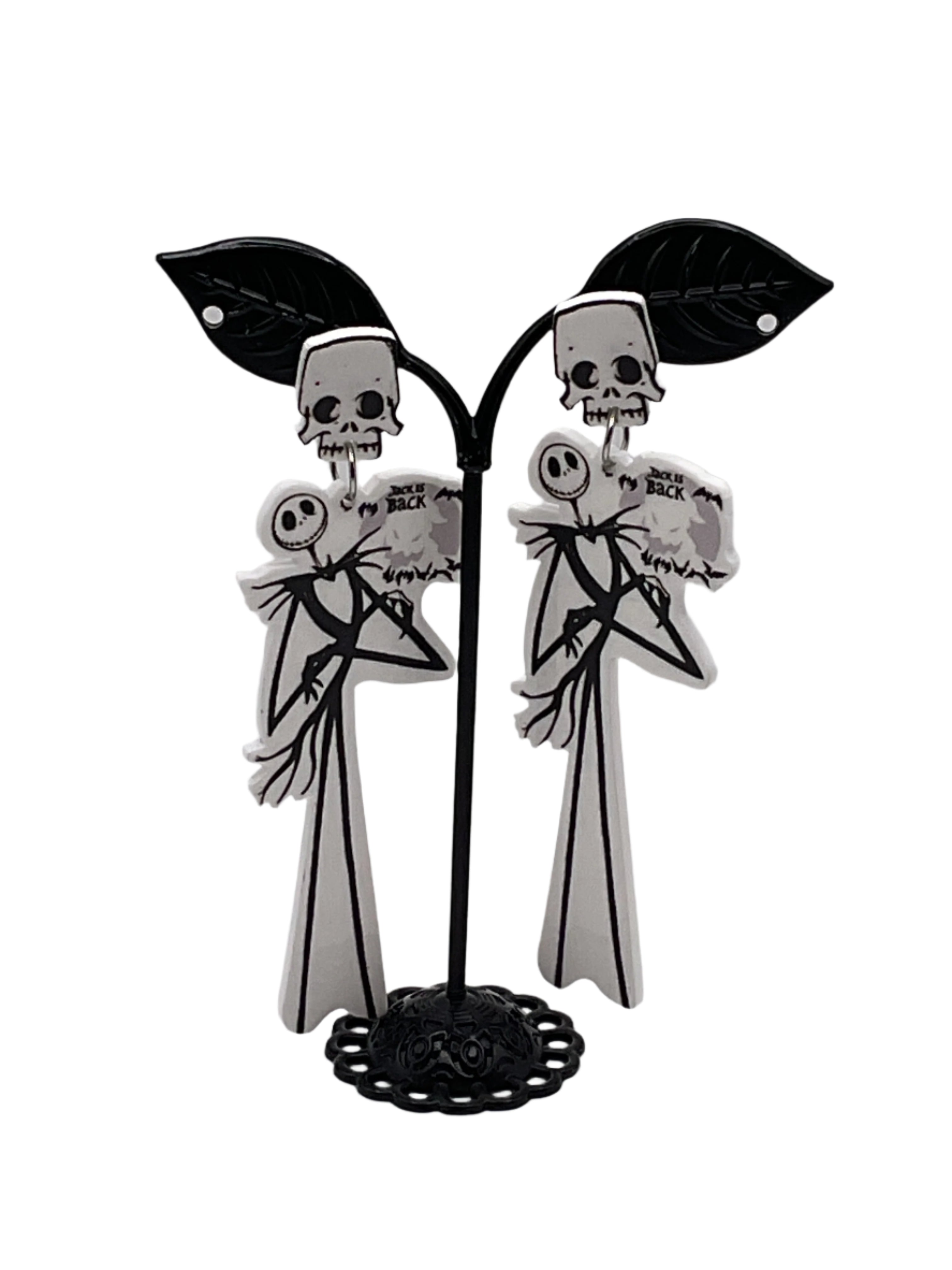 Skeleton Earrings