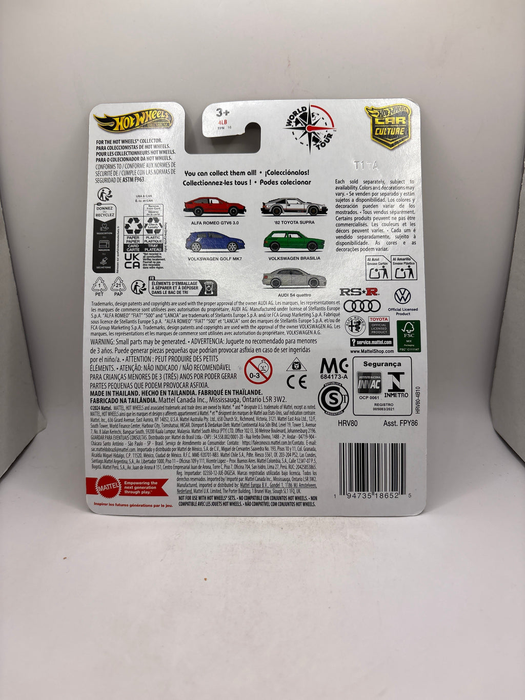 Hot Wheels Alfa Romeo GTV6 3.0 Diecast