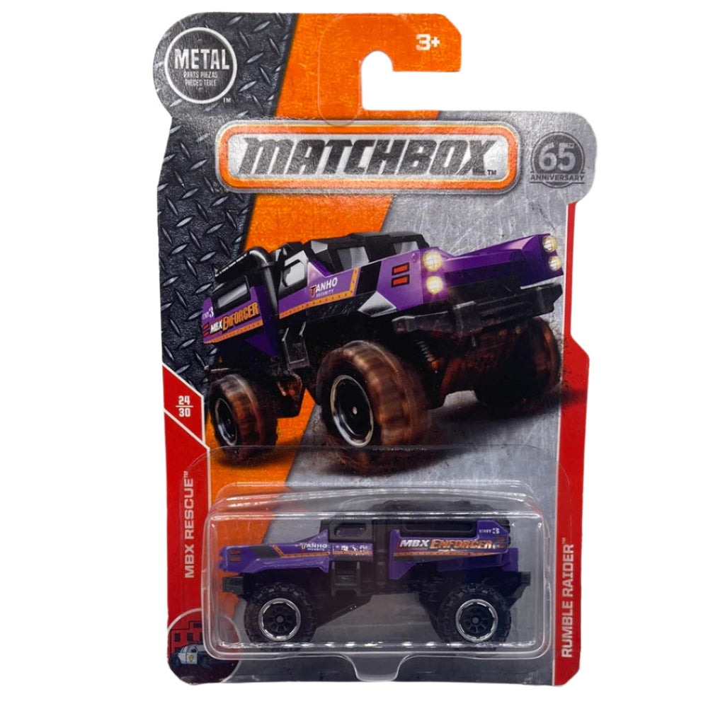 Matchbox Rumble Raider Diecast purple