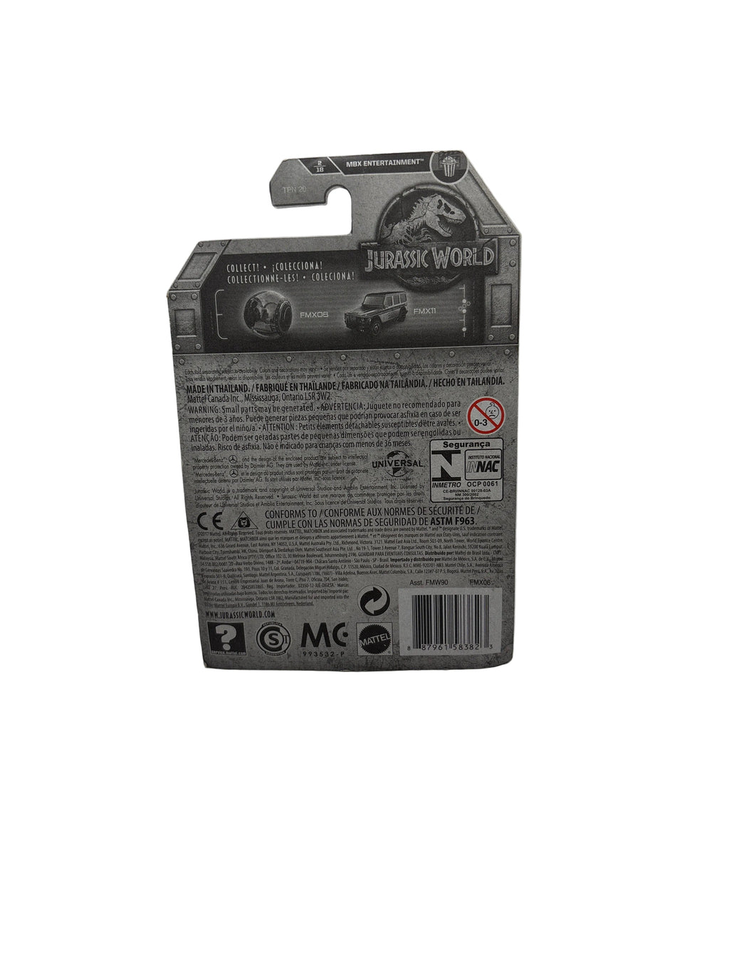 Matchbox Armored Action Truck Diecast Gray