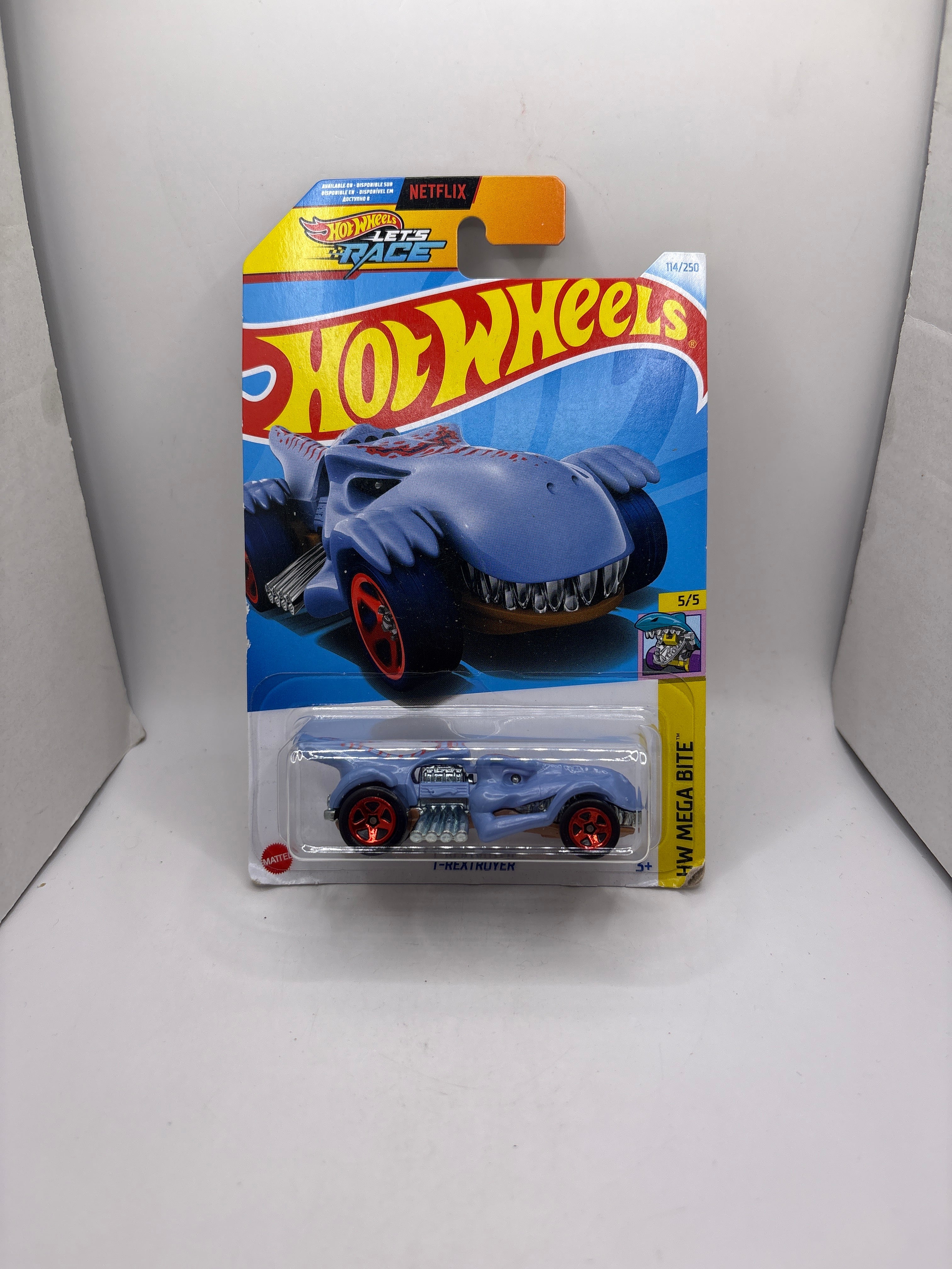 Hot Wheels T-Rextroyer Diecast blue