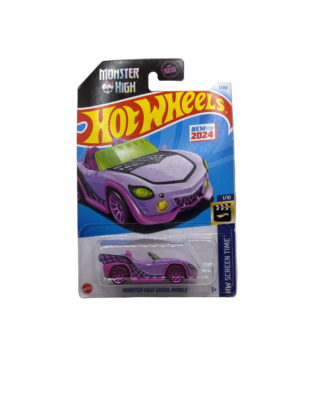Hot Wheels Monster High Ghoul Mobile Diecast purple