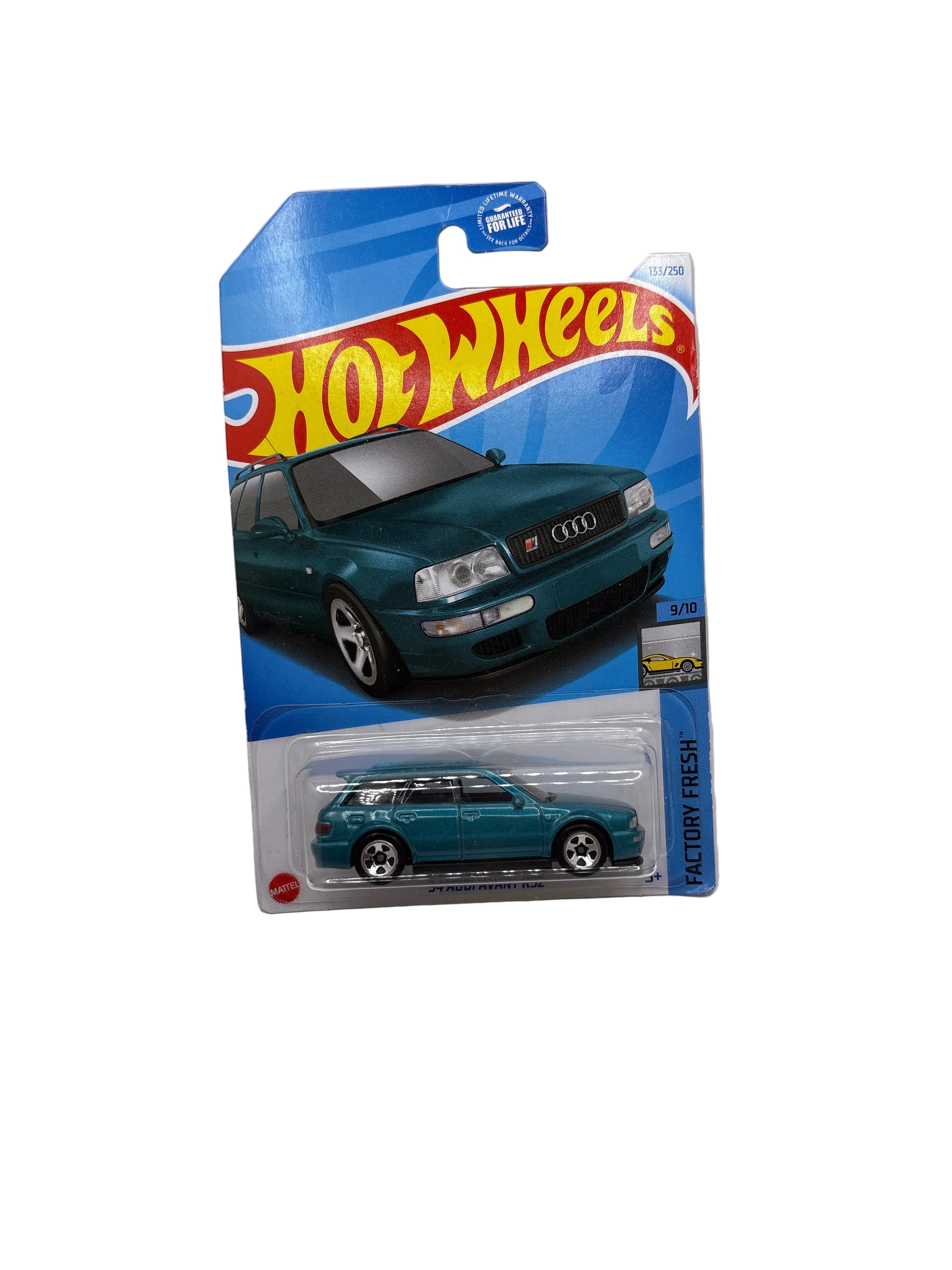 Hot Wheels 94 Audi Avant RS2 Diecast green