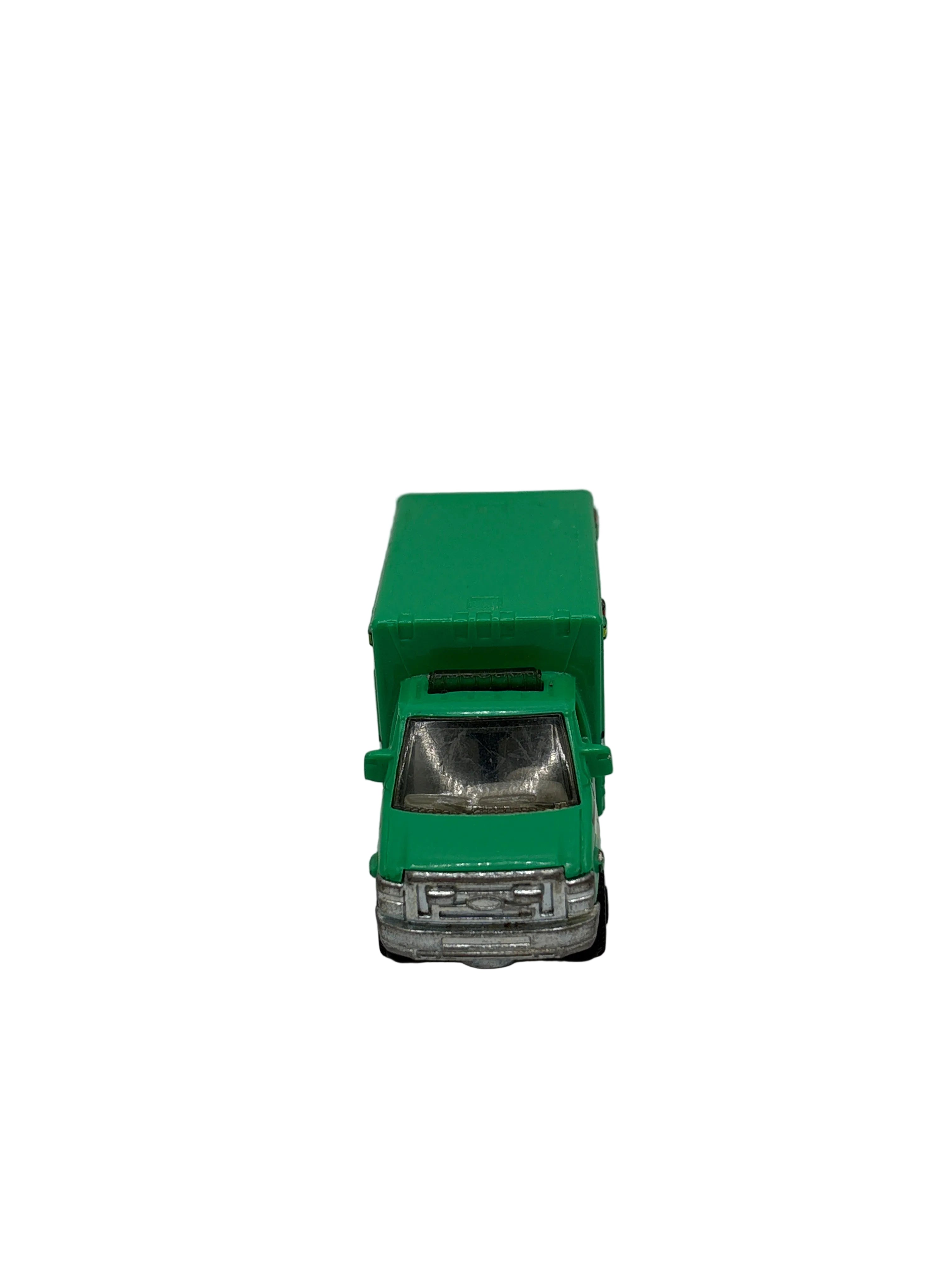 Matchbox 2009 Ford E-350 Ambulance Diecast green