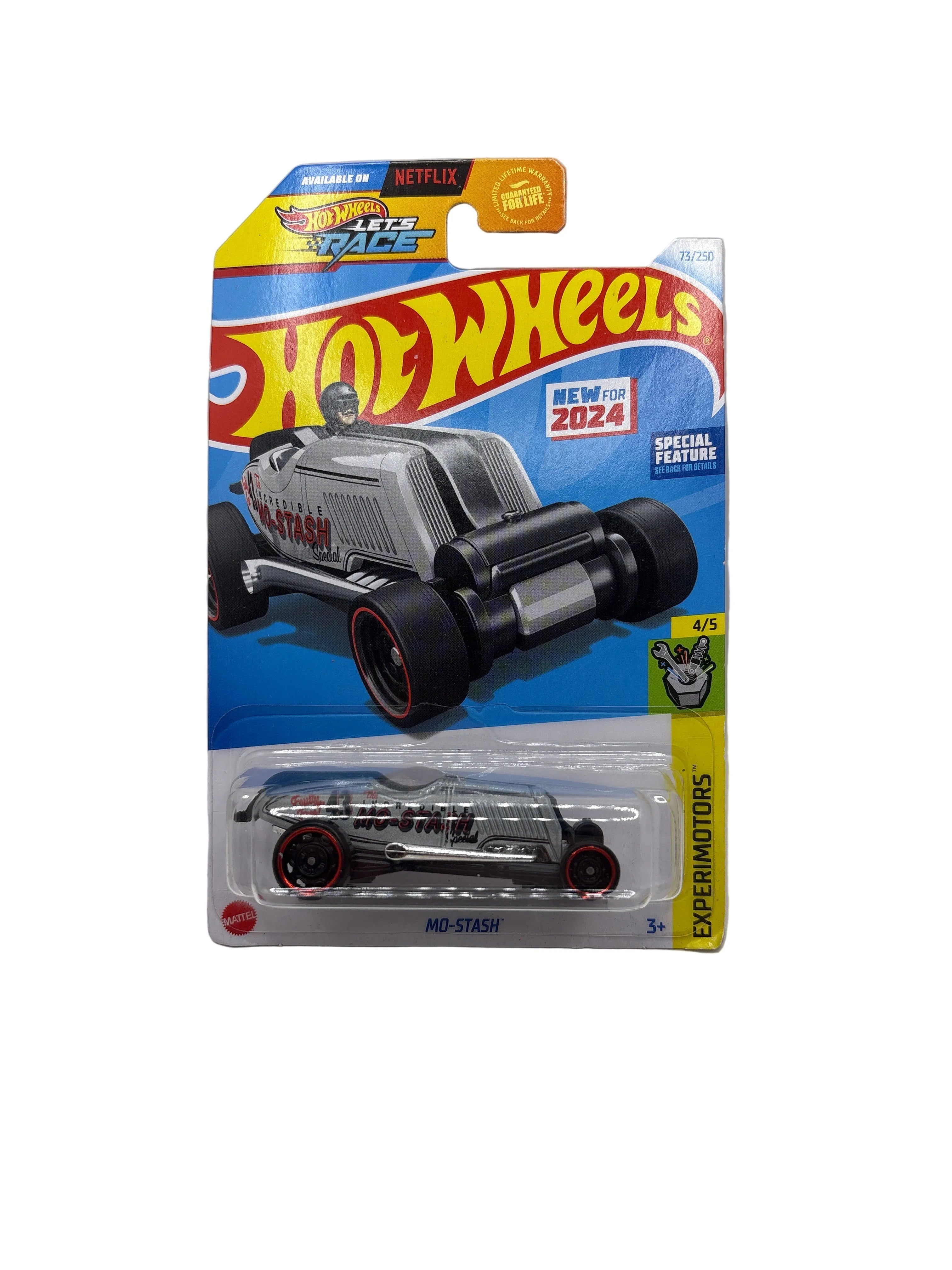 Hot Wheels Mo-Stash Diecast silver