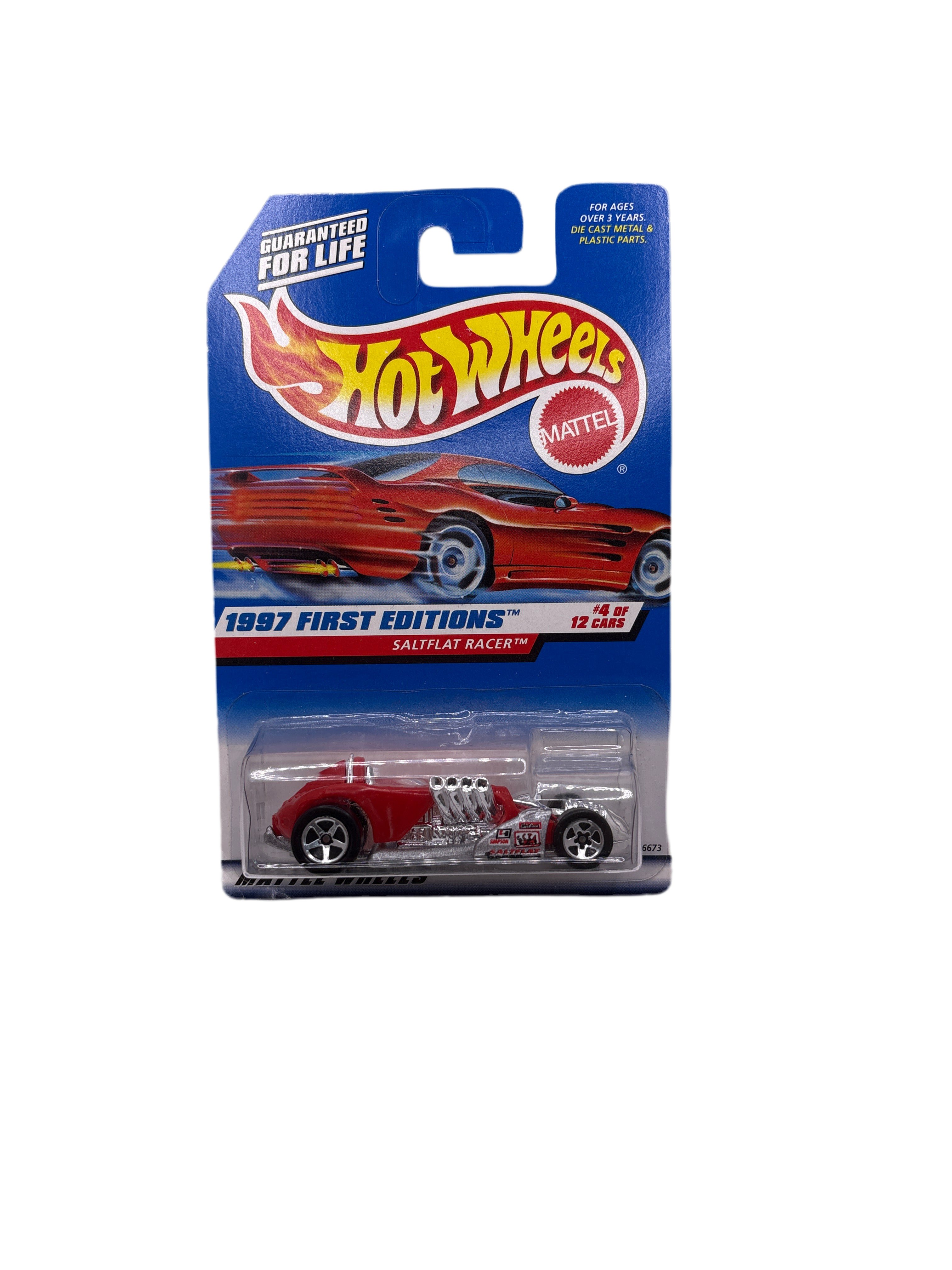 Hot Wheels Saltflat Racer Diecast red