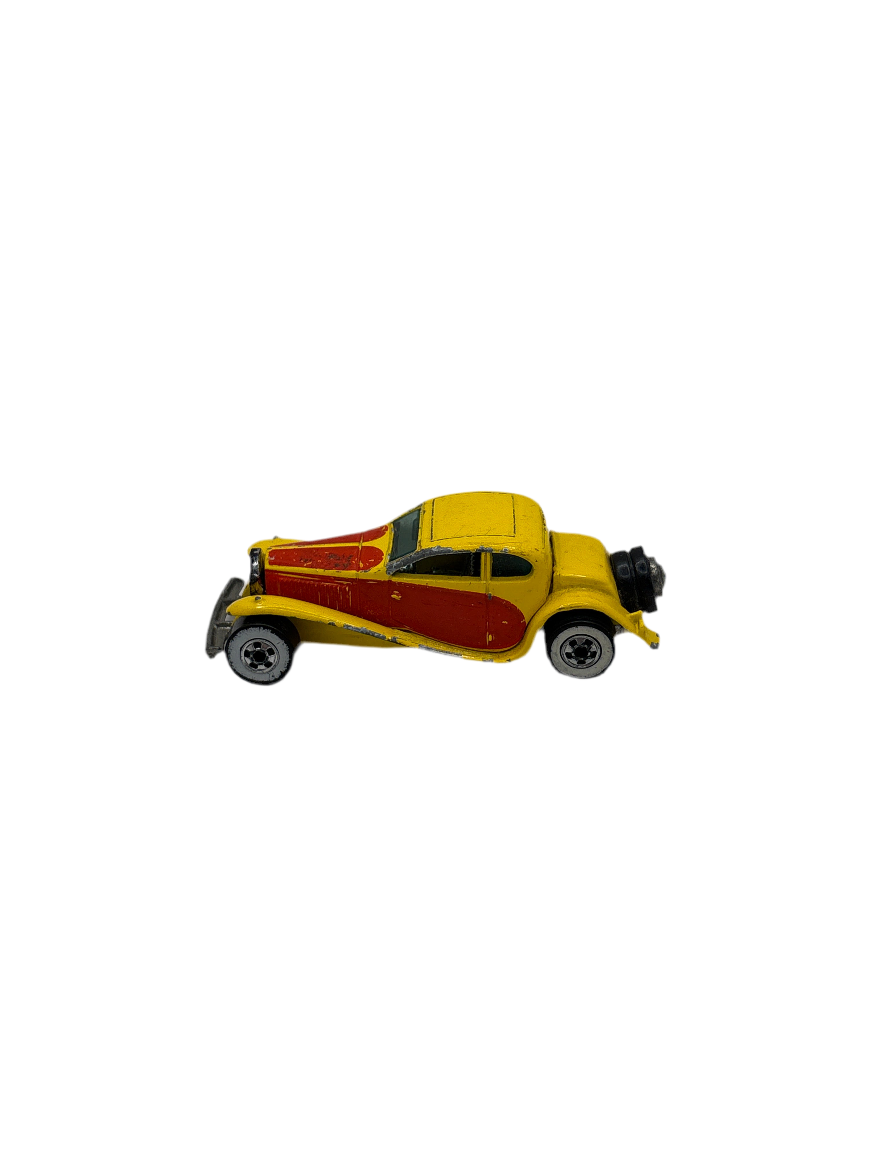Hot Wheels 37 Bugatti Diecast yellow