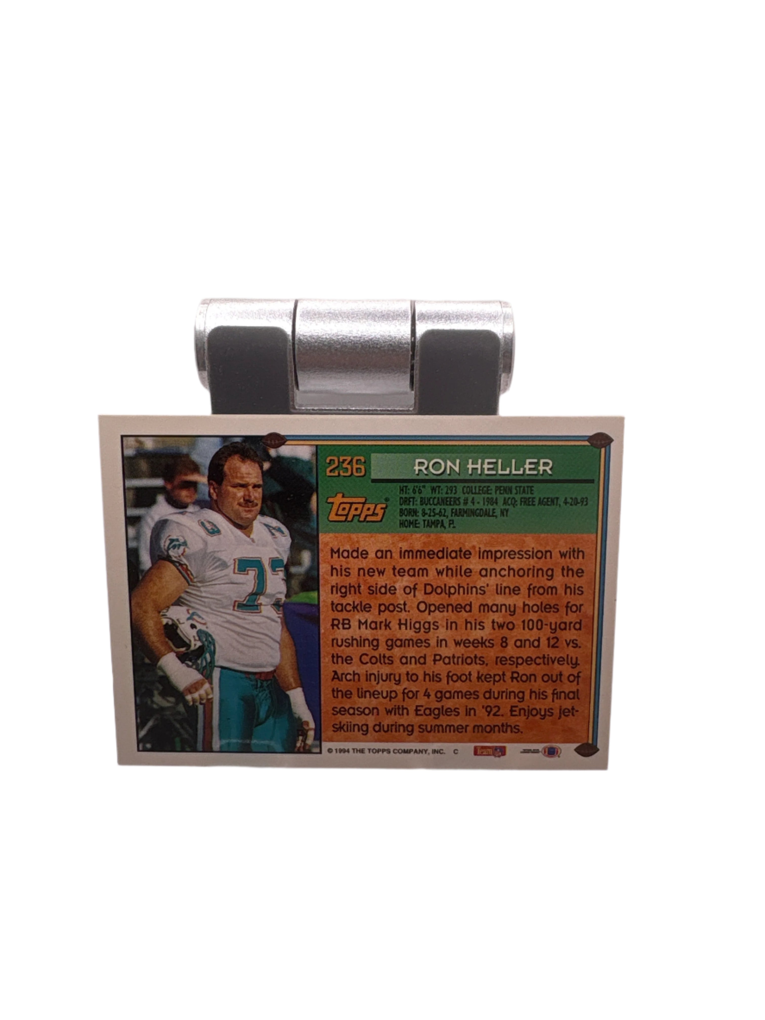 Topps Ron Heller