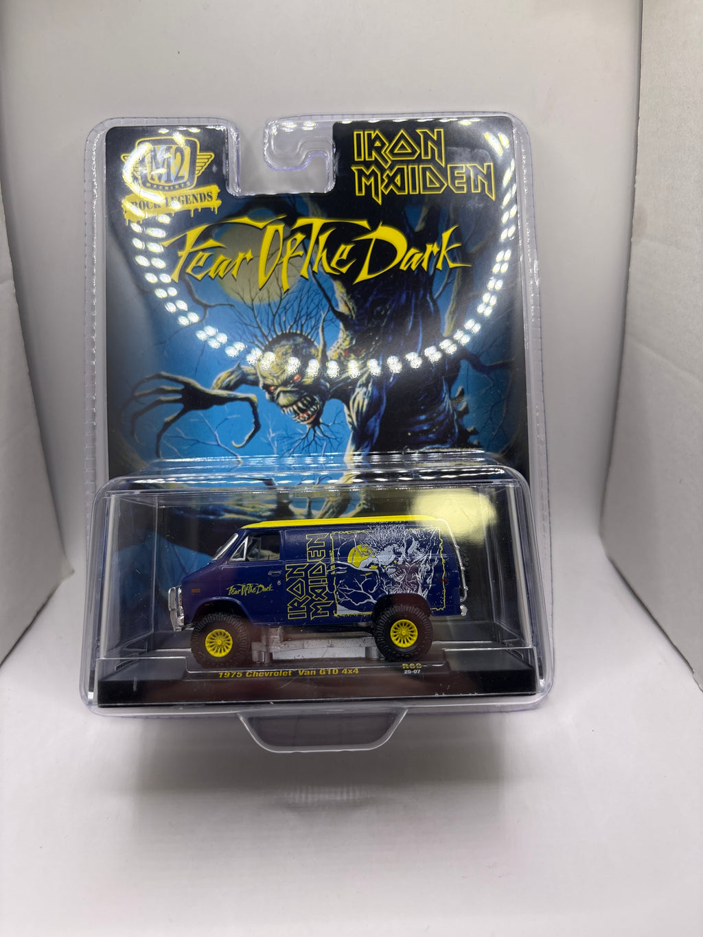 M2 1975 Chevrolet Van G10 4x4 Diecast blue