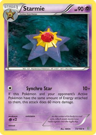 Starmie 073/160 - XY  Primal Clash