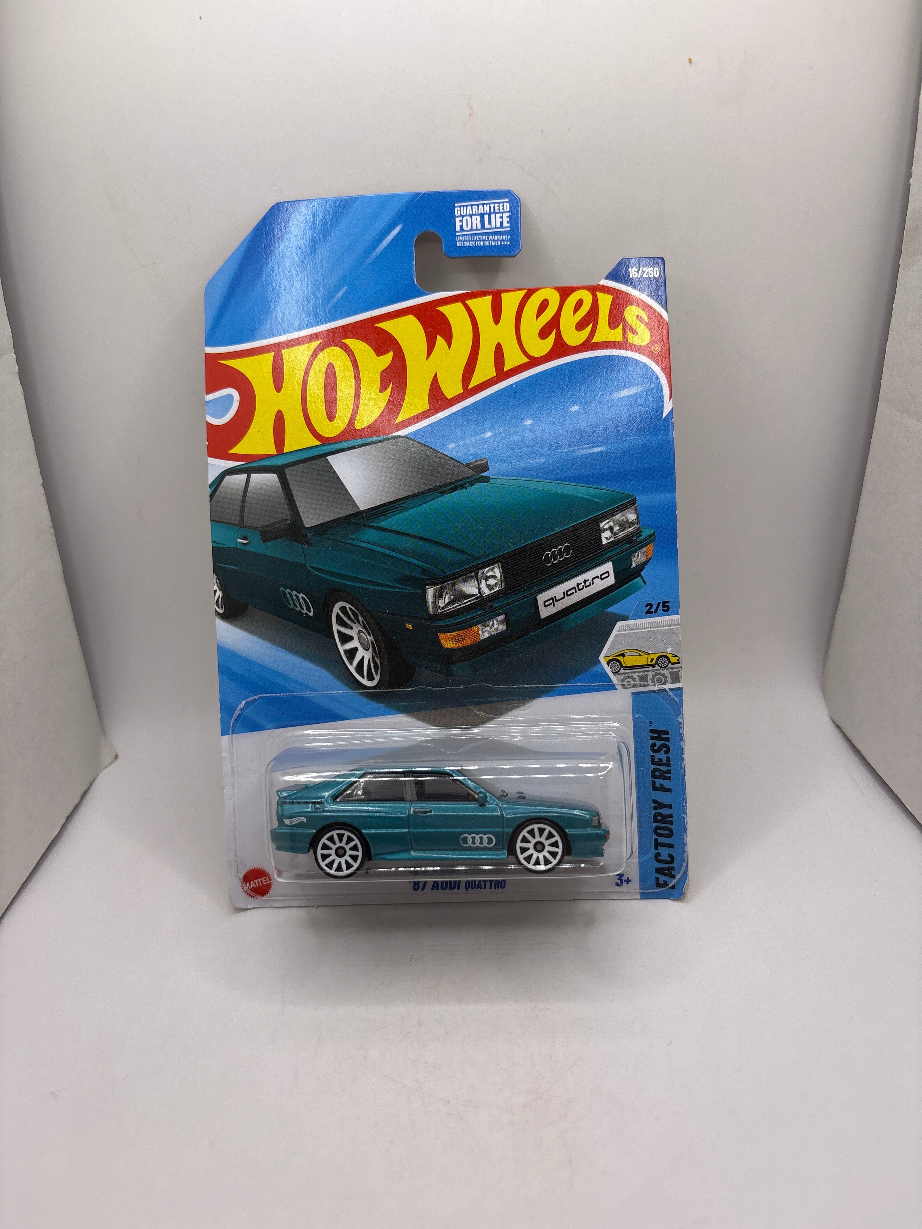 Hot Wheels 87 Audi Quattro Diecast