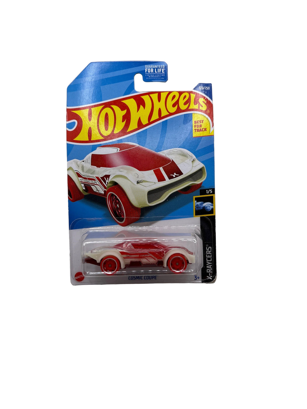 Hot Wheels Cosmic Coupe Diecast white