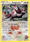 Team Magma's Zangoose 022/34 - Double Crisis