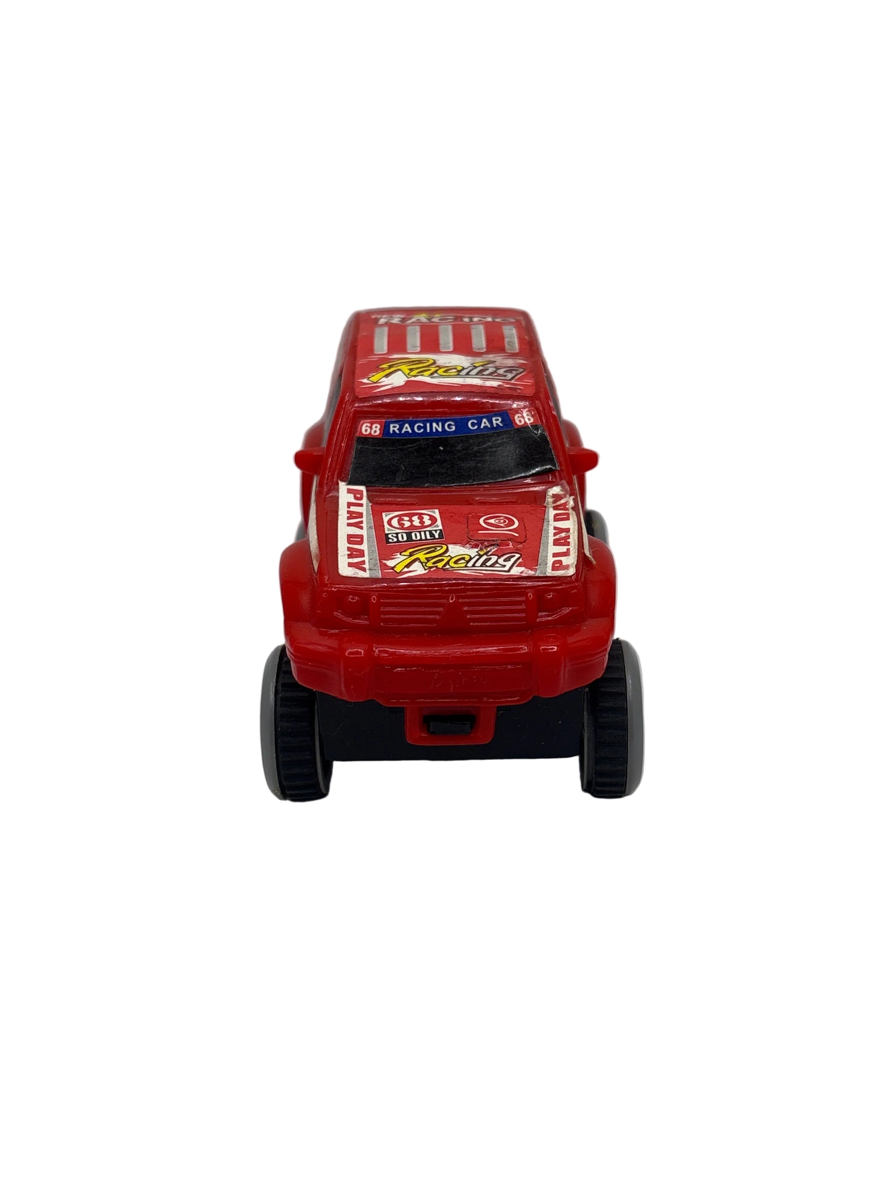 Build A Road Jeep Diecast red