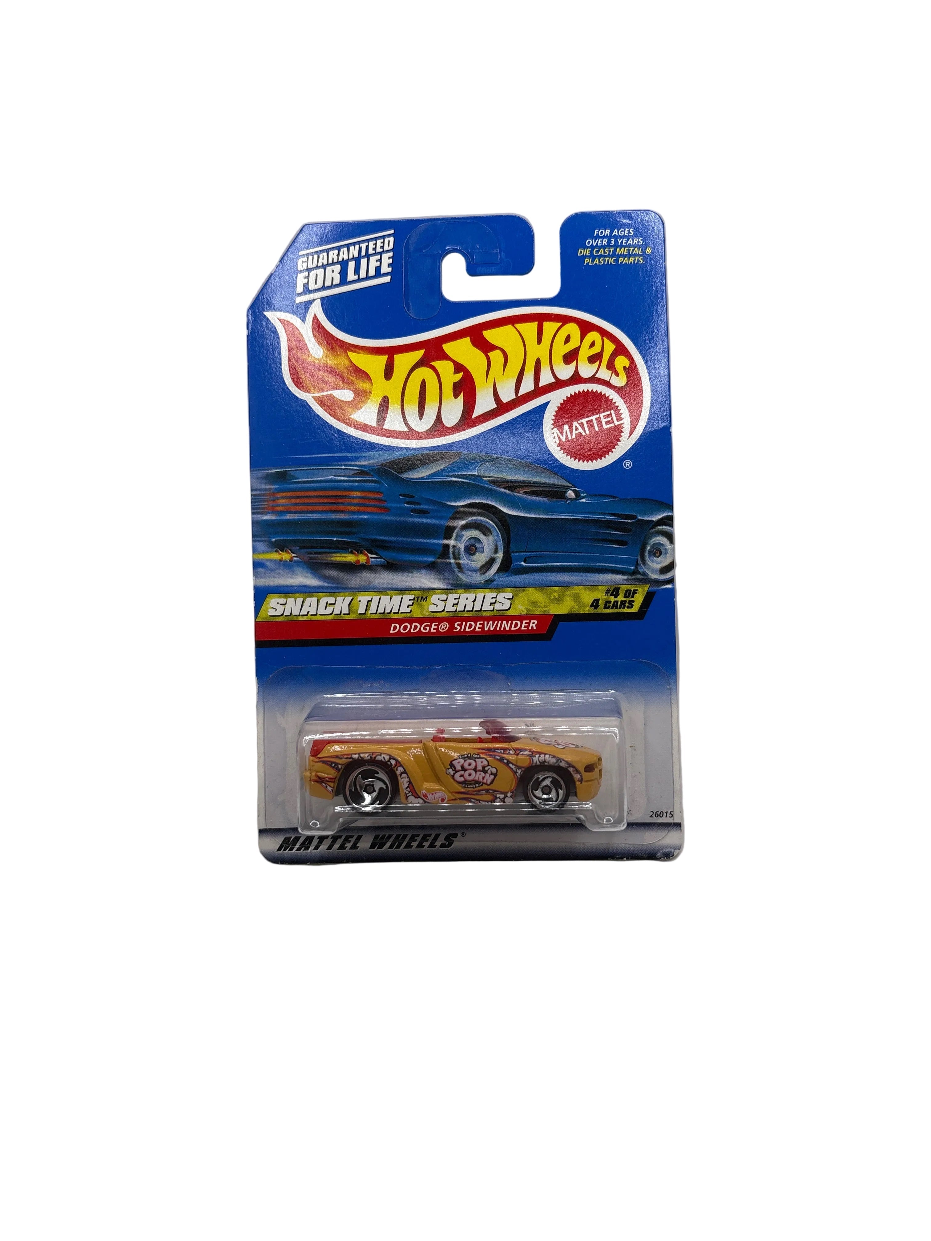 Hot Wheels Dodge Sidewinder Diecast yellow