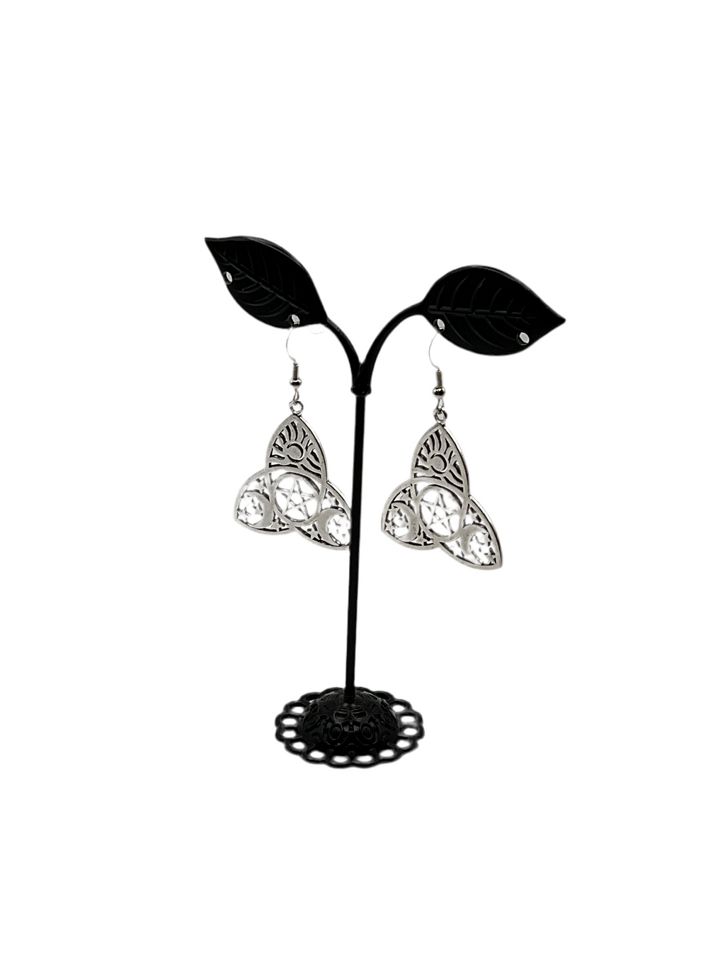Celtic Stars, moons and Sun Earrings