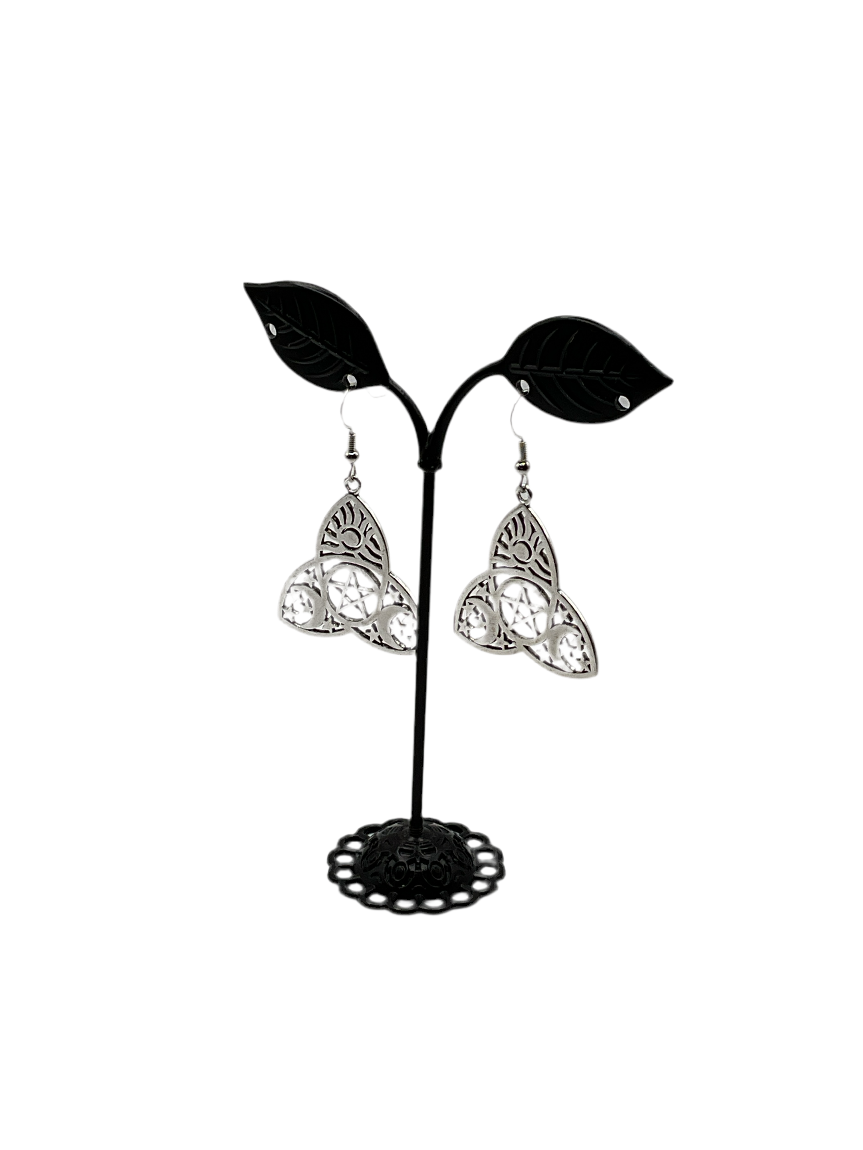 Celtic Stars, moons and Sun Earrings