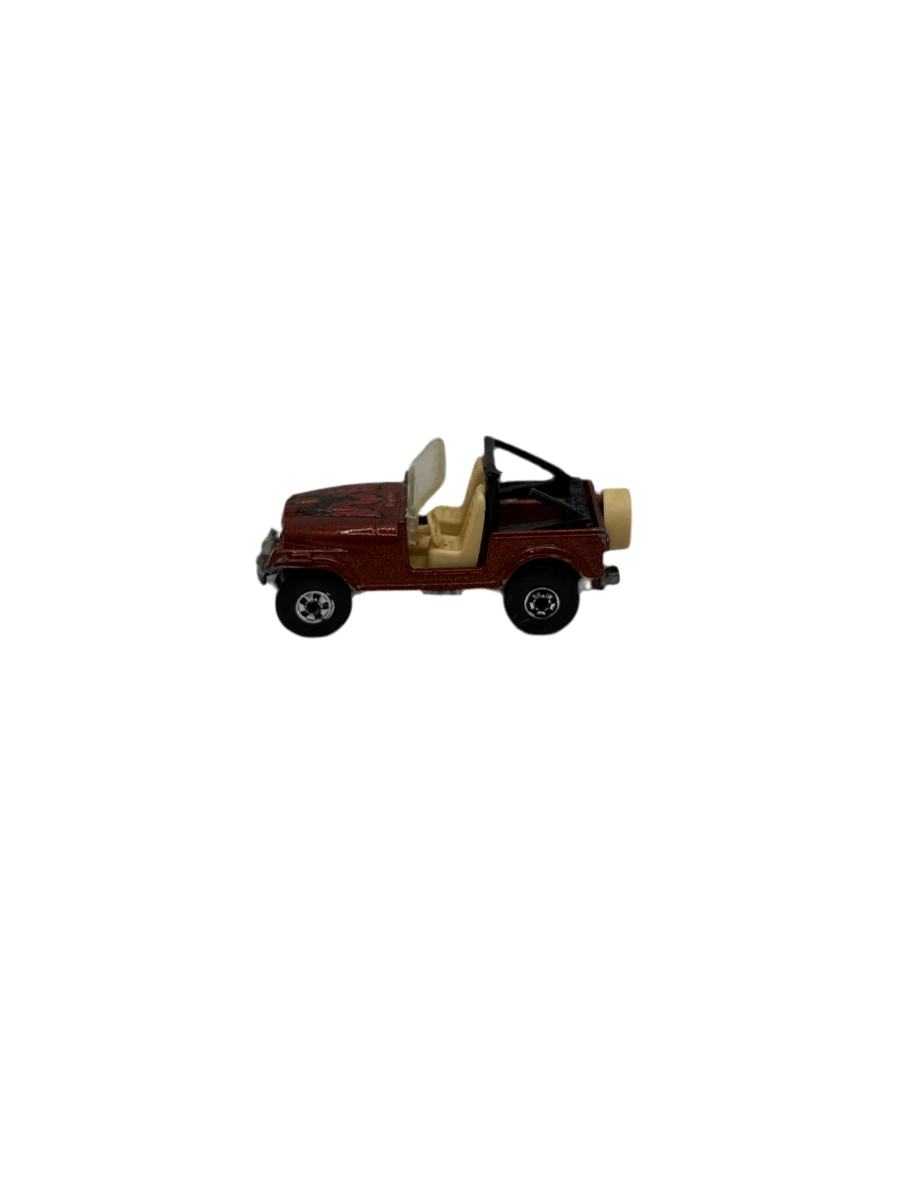 Hot Wheels Jeep CJ-7 Diecast brown