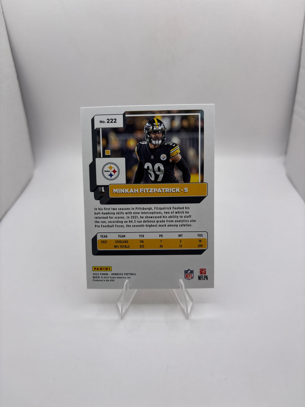 Donruss Minkah Fitzpatrick