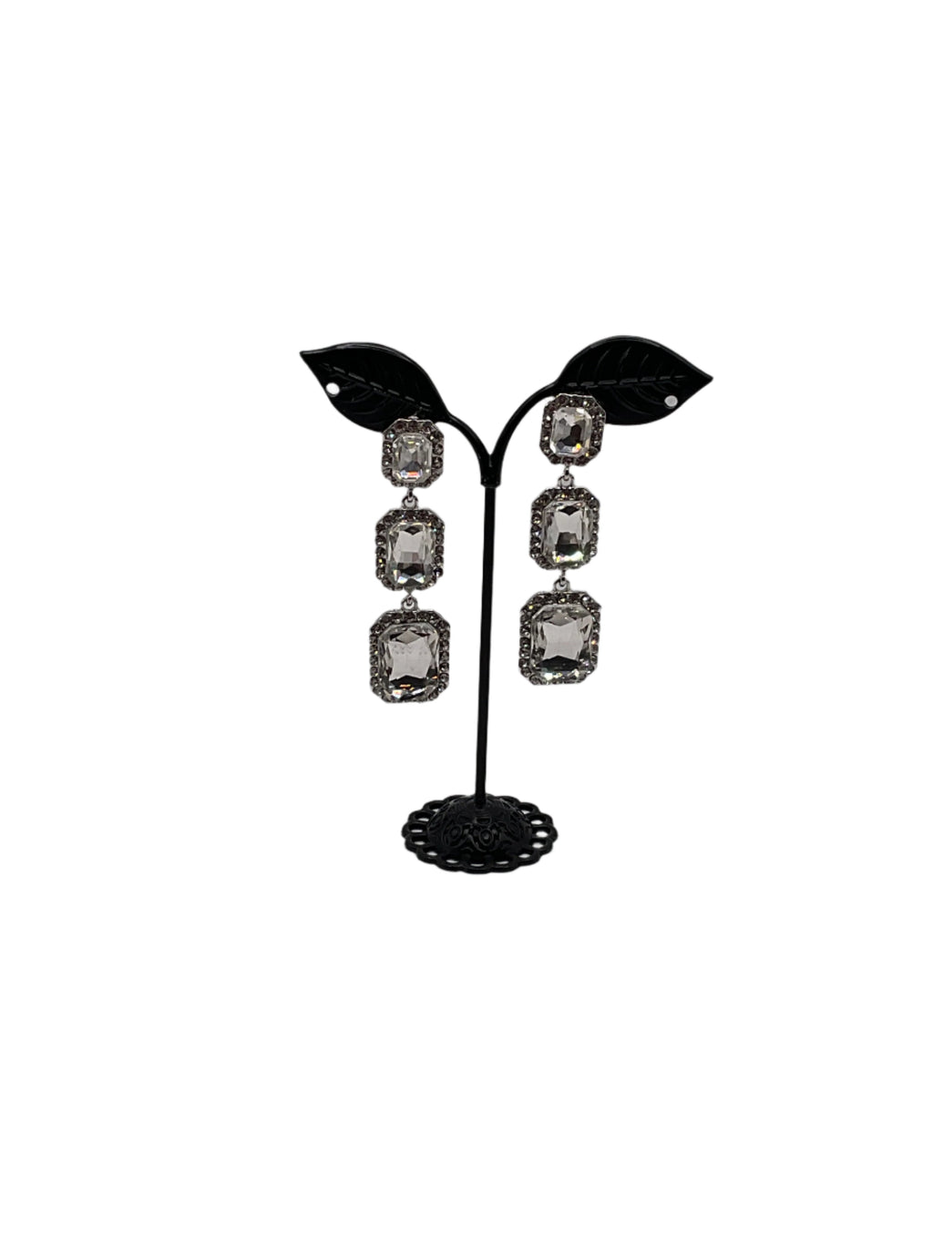 Shiny crystal earrings 7