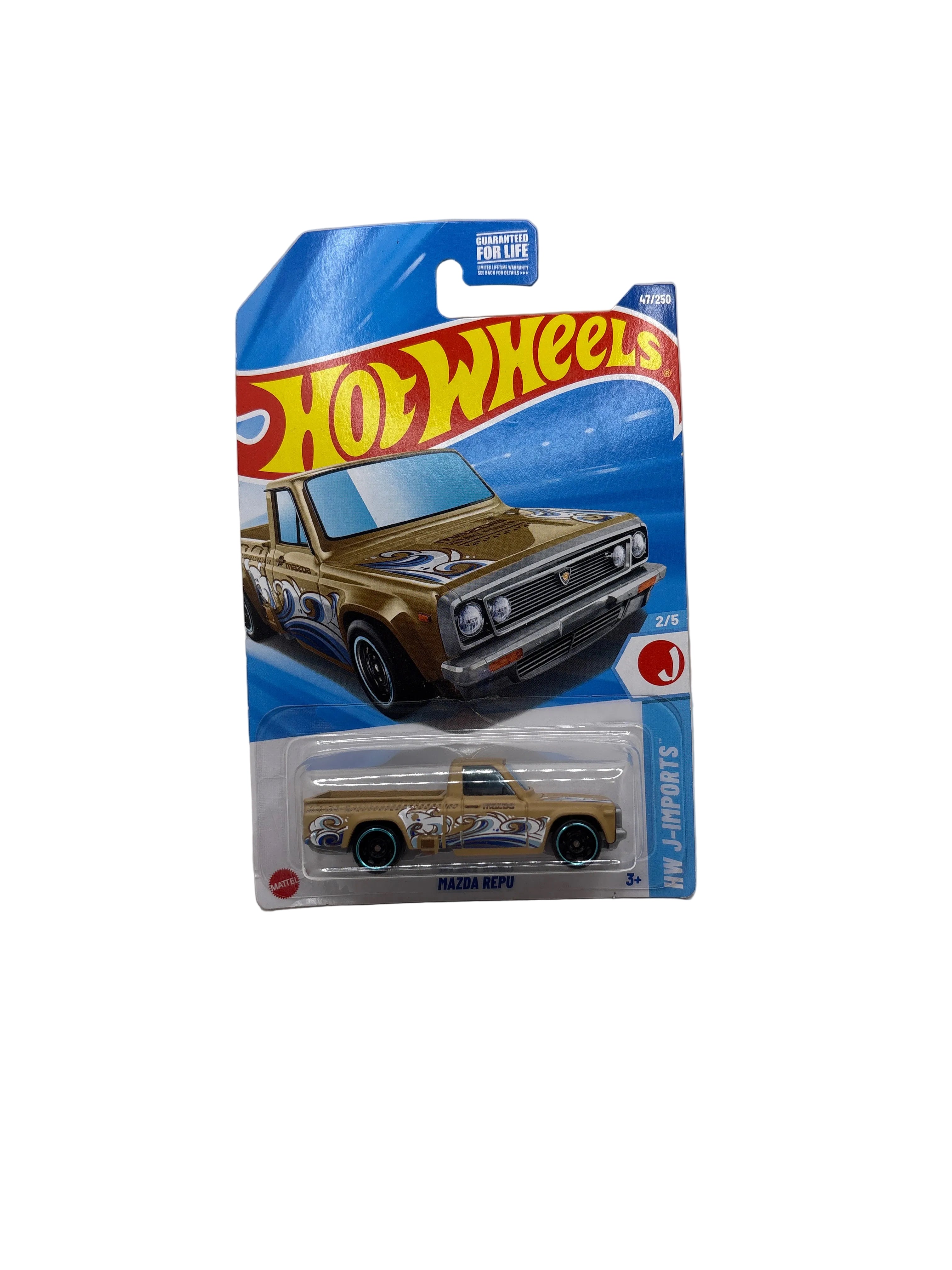 Hot Wheels Mazda Repu Diecast gold