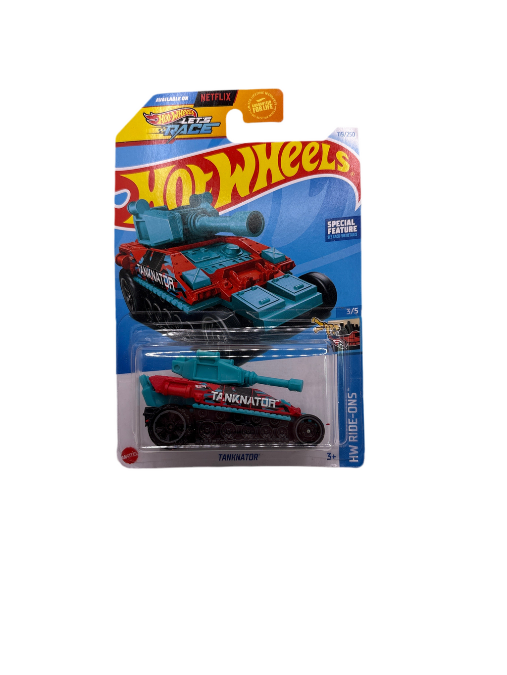 Hot Wheels Tanknator Diecast