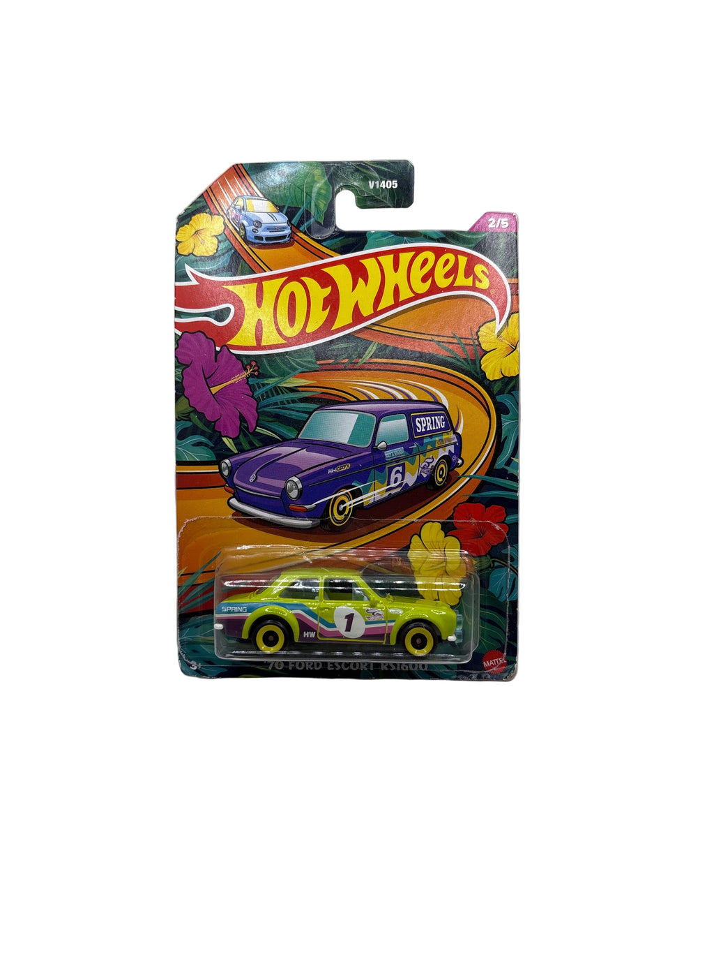 Hot Wheels 70 Ford Escort RS1600 Diecast