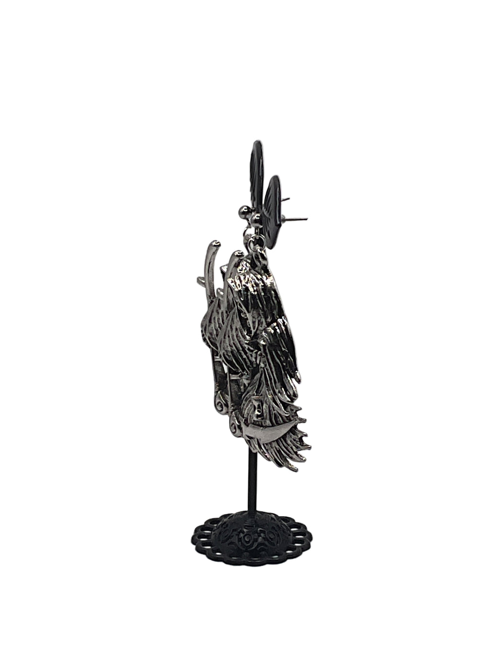 Death earrings