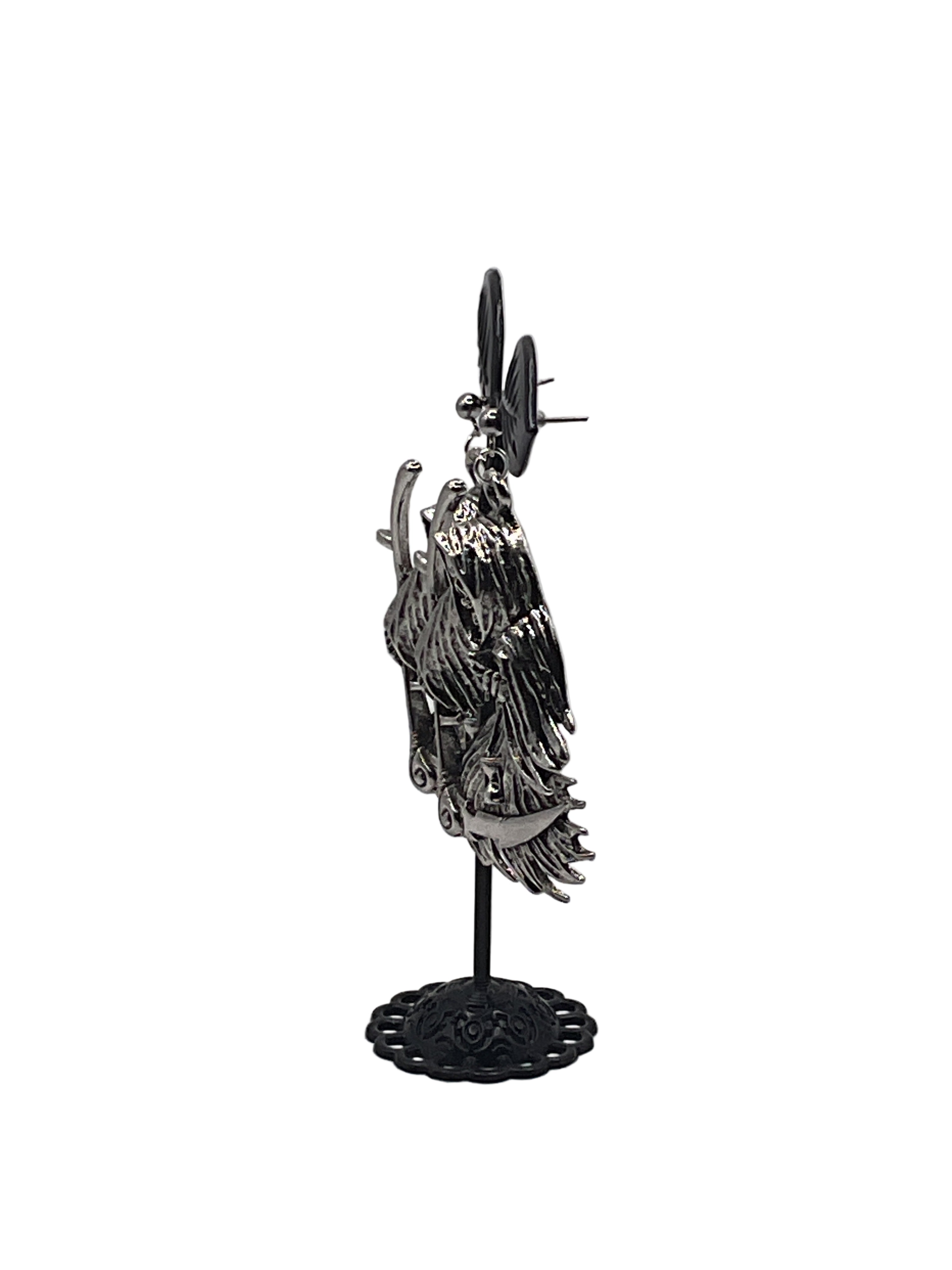 Death earrings