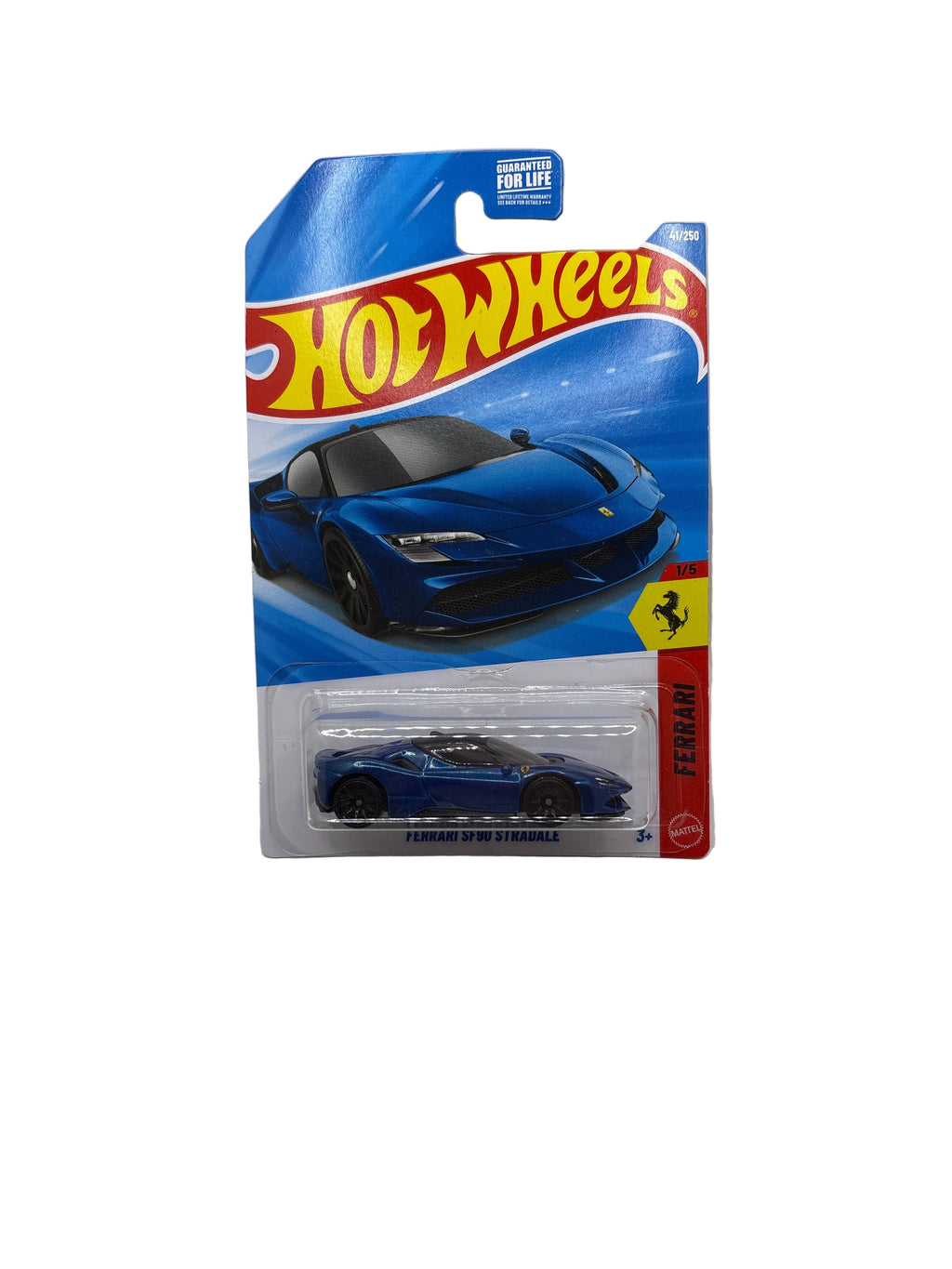 Hot Wheels Ferrari SF90 Stradale Diecast blue