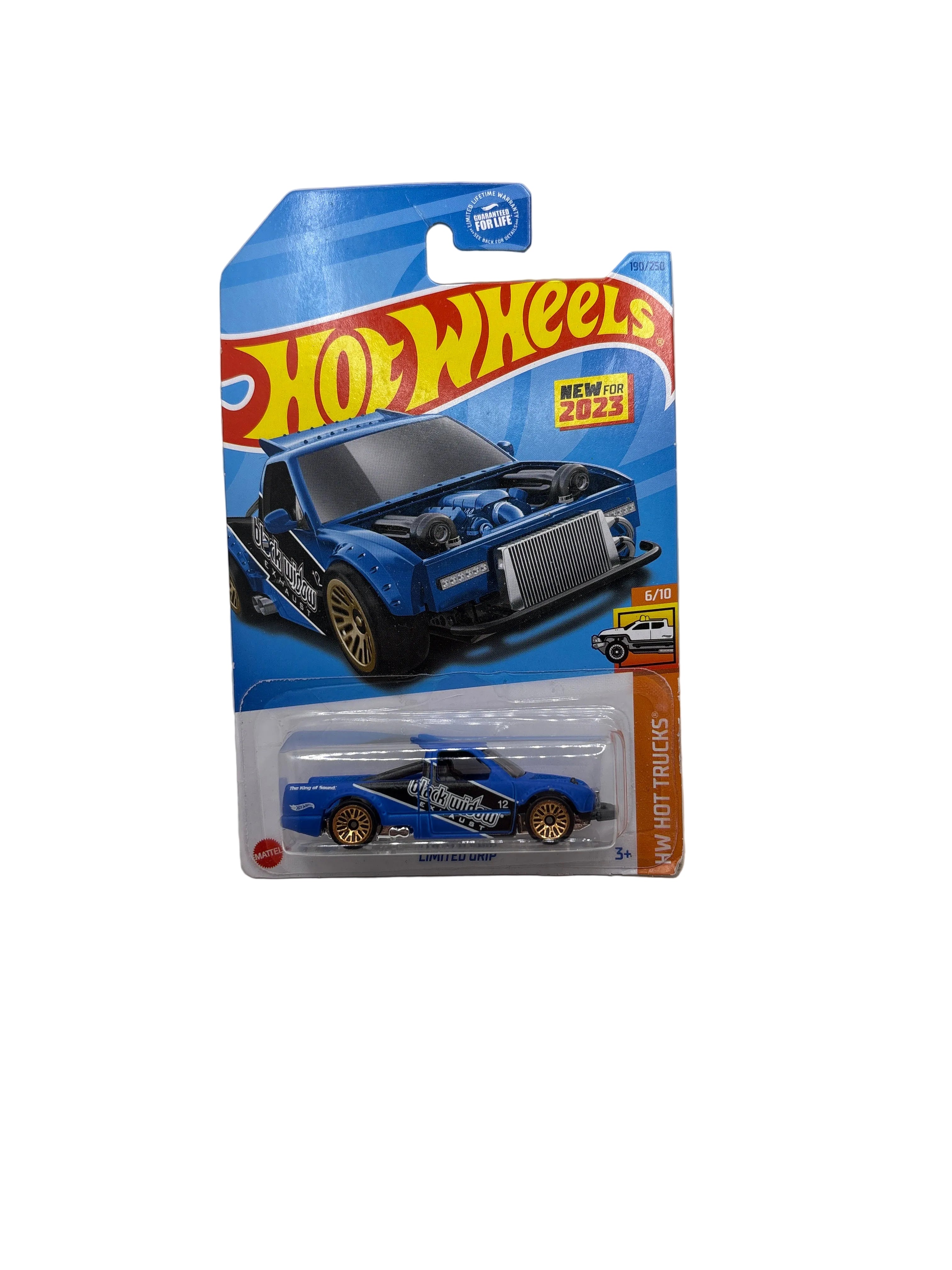 Hot Wheels Limited Grip Diecast blue blue