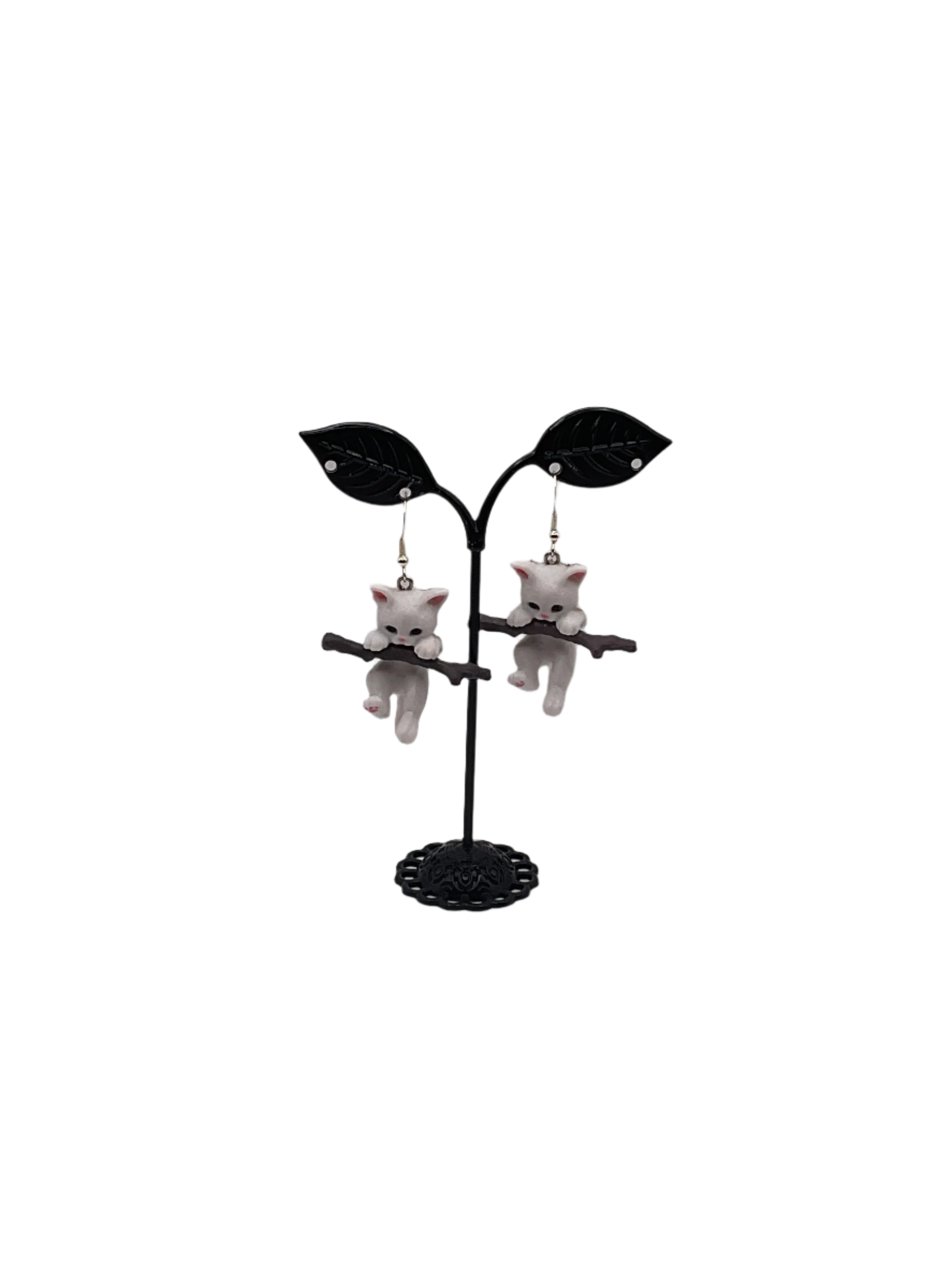 Cat earrings 10