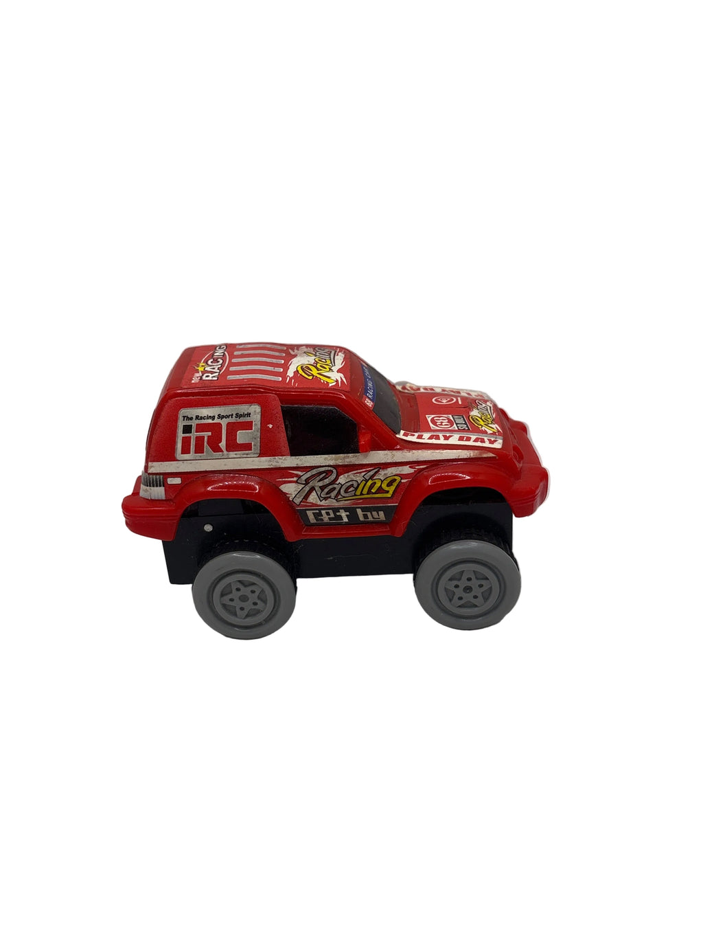 Build A Road Jeep Diecast red