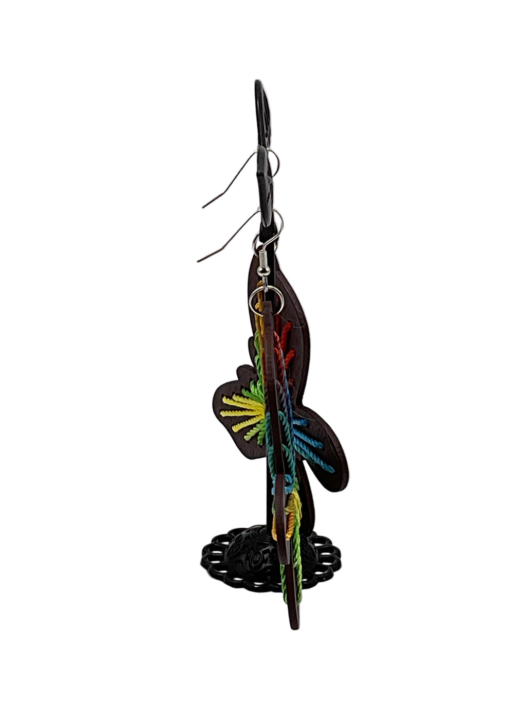 String Art Butterfly Earrings