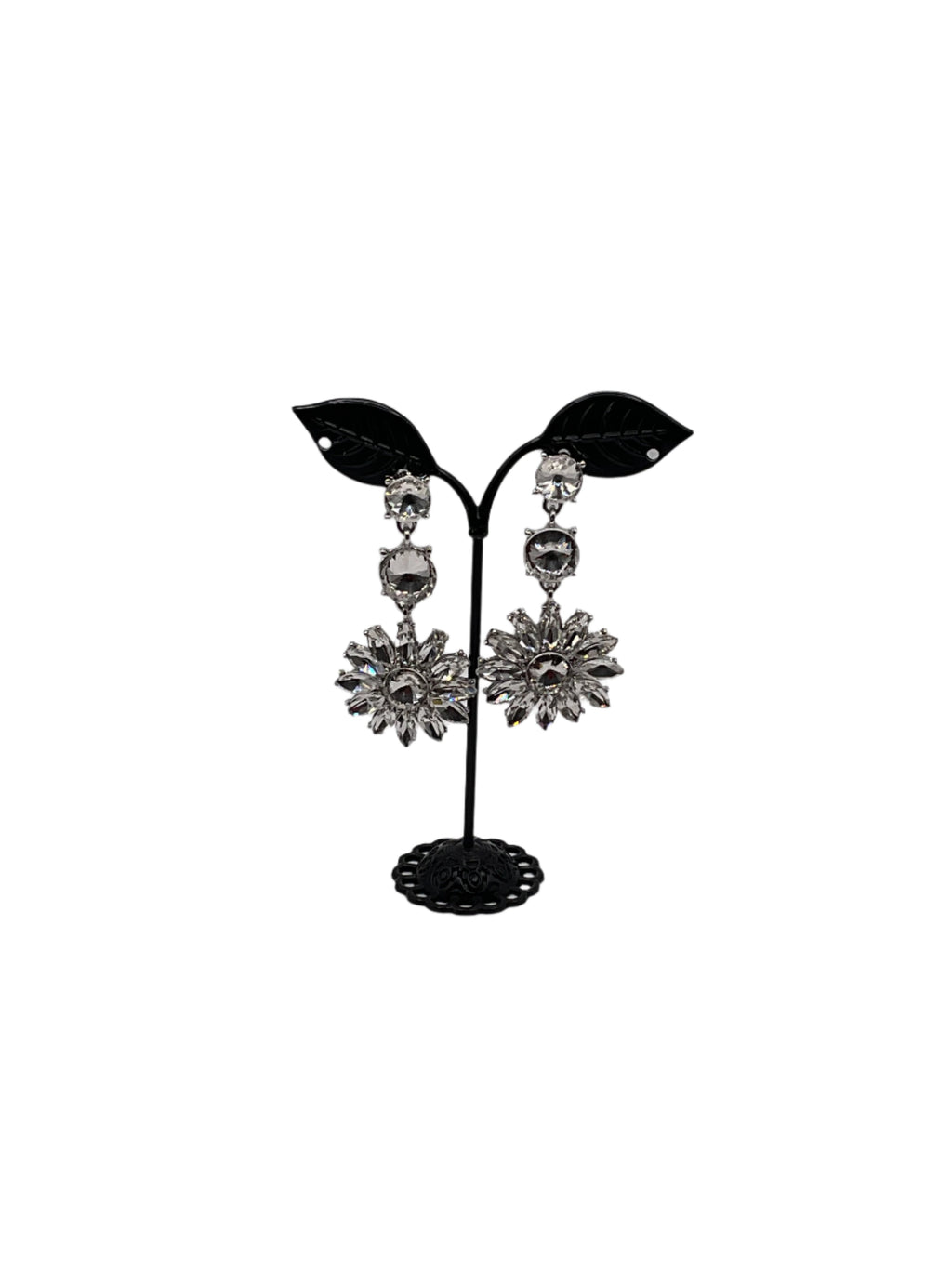 Shiny crystal earrings 3