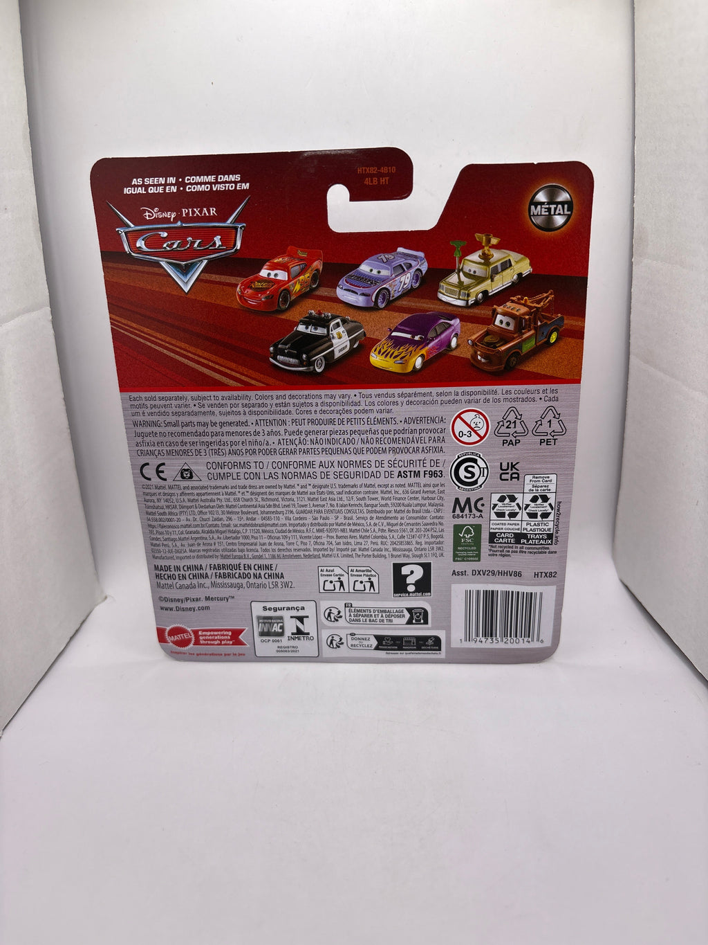Disney Pixar Cars Radiator Springs Lightning McQueen Diecast red