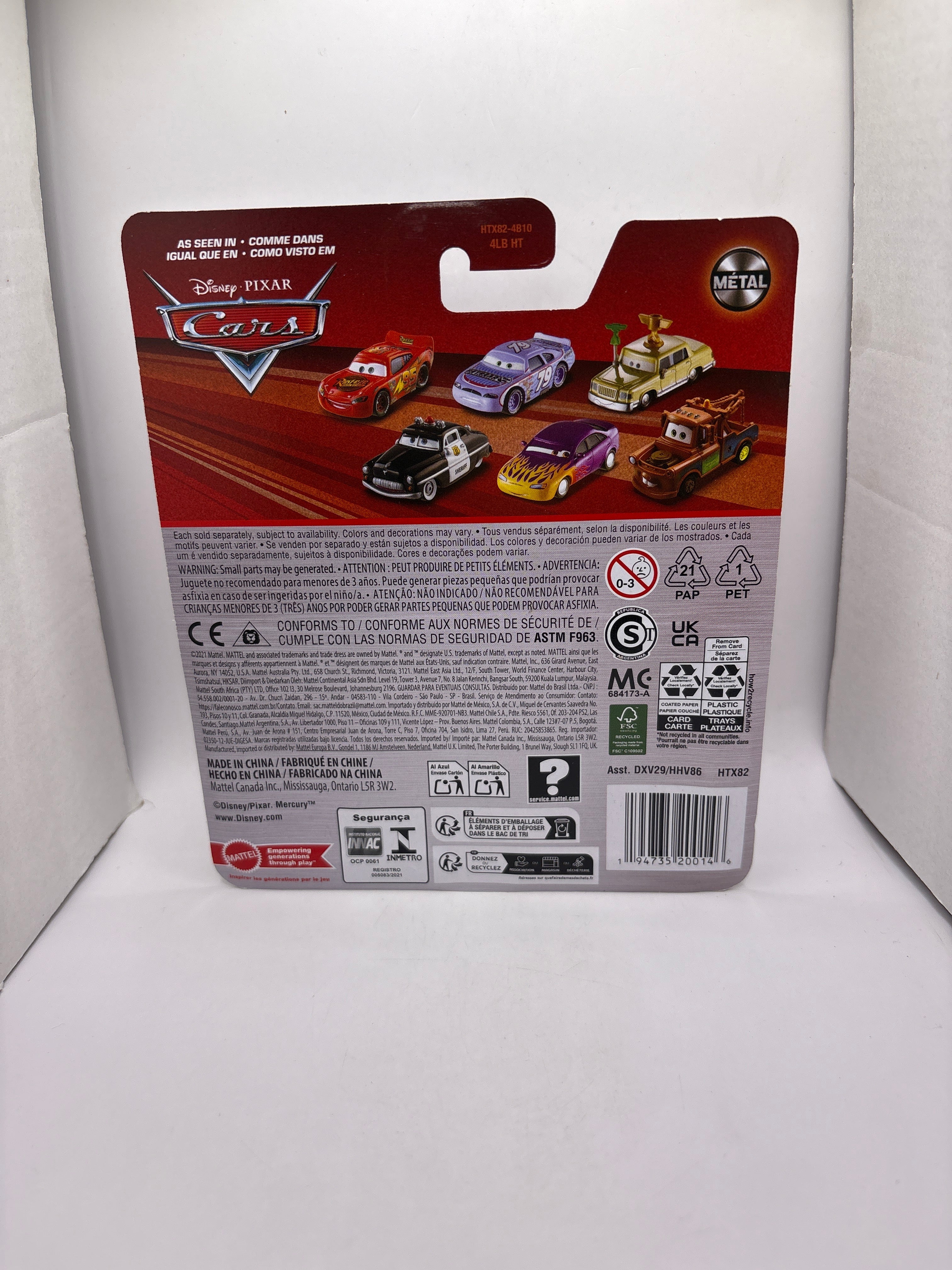 Disney Pixar Cars Radiator Springs Lightning McQueen Diecast red